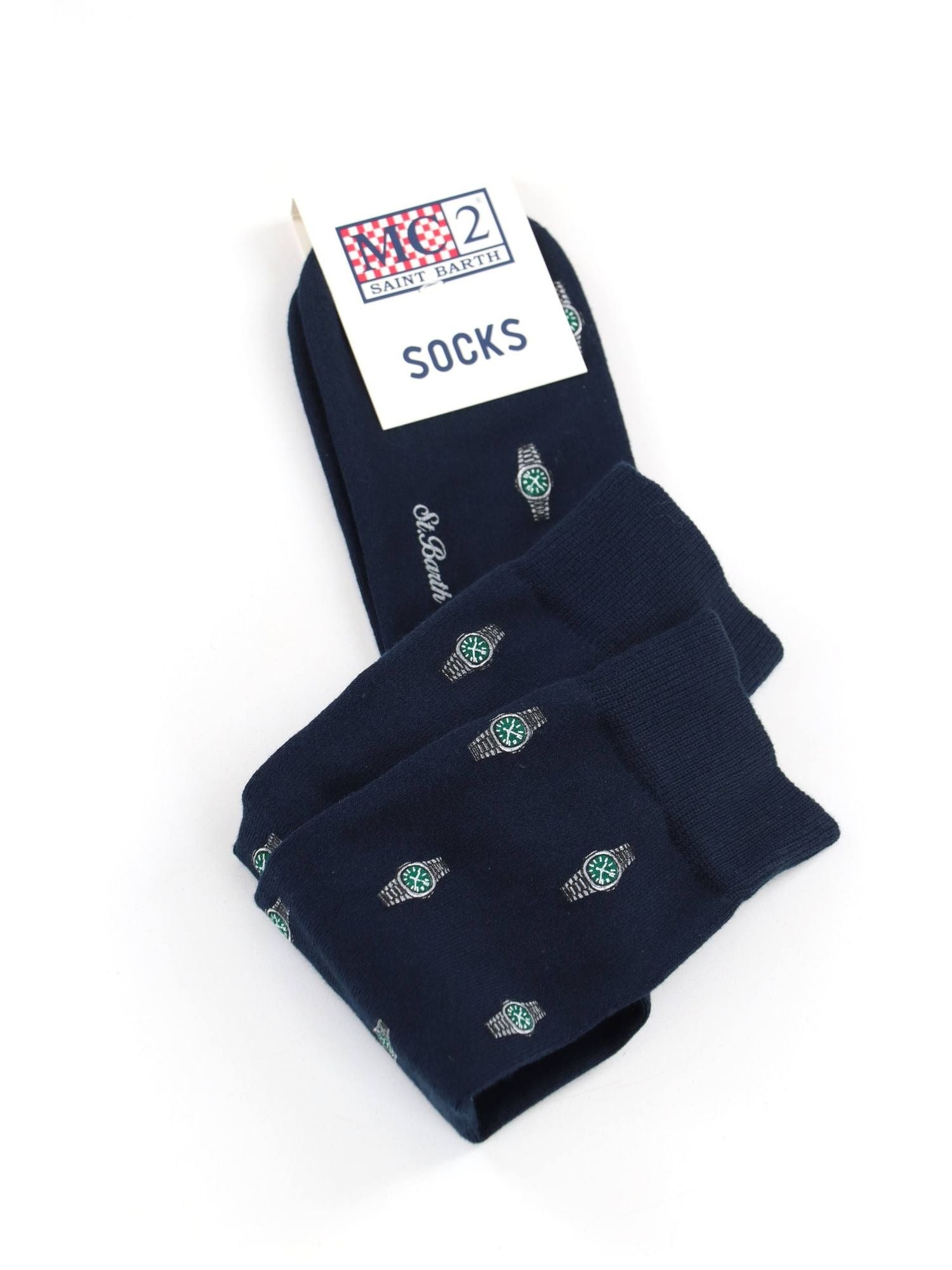 Calzini blu Mc2 Saint Barth SOX0016 00553 unisex watch SOX0016 00553M MC2 SAINT BARTH 