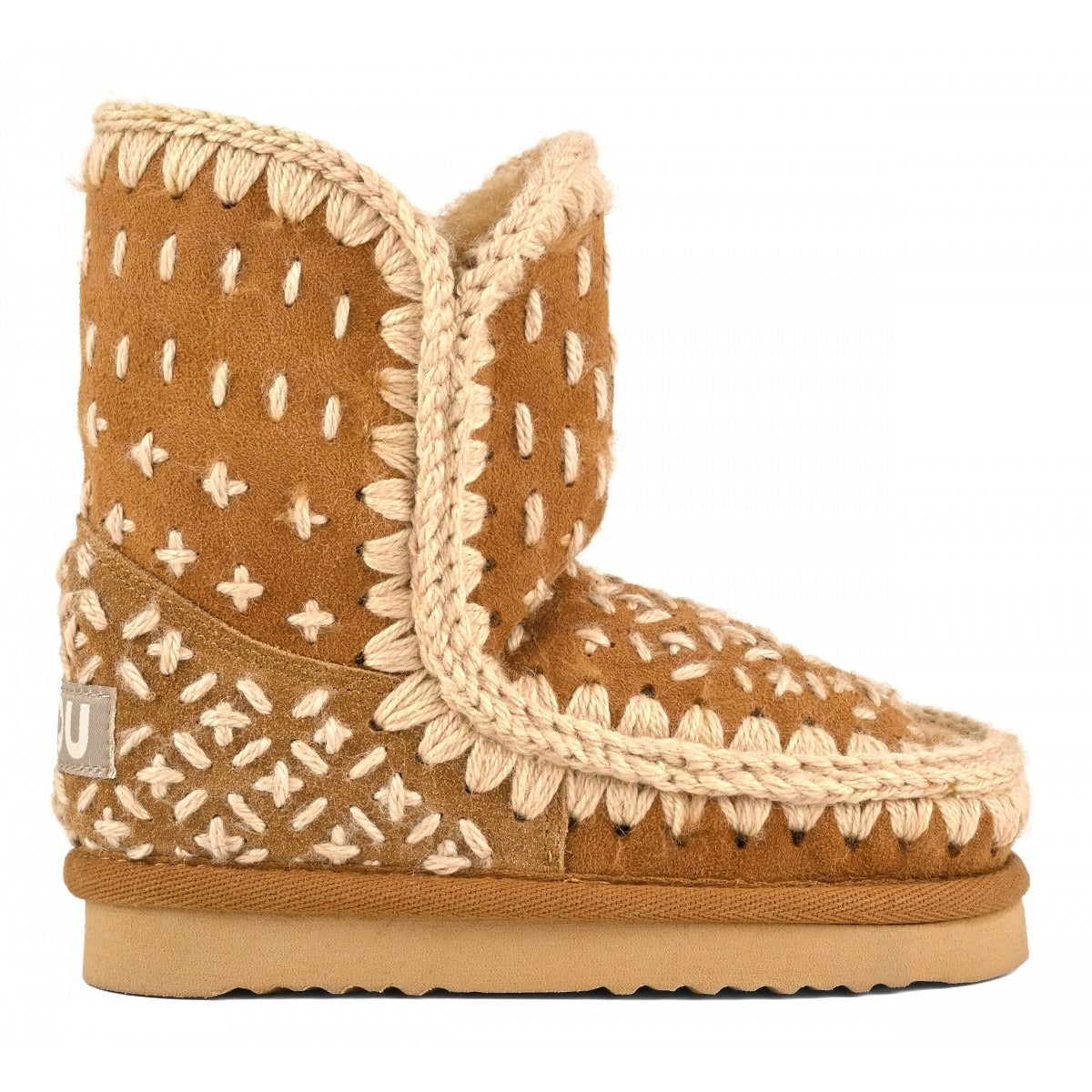 Eskimo Kid Sashiko Cognac MU.FK101048A* COG MOu 