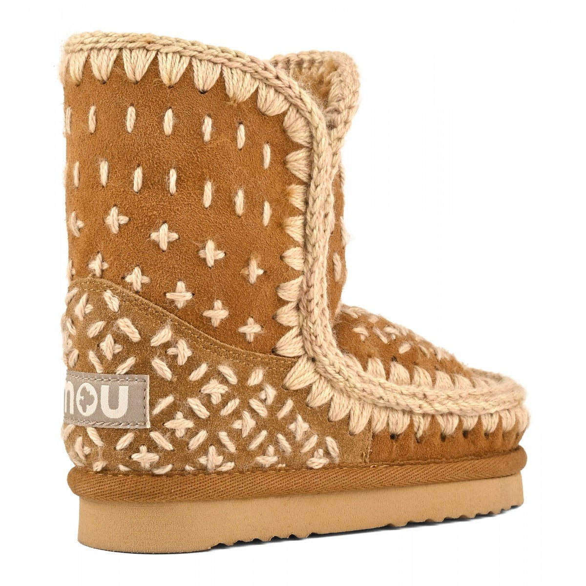 Eskimo Kid Sashiko Cognac MU.FK101048A* COG MOu 