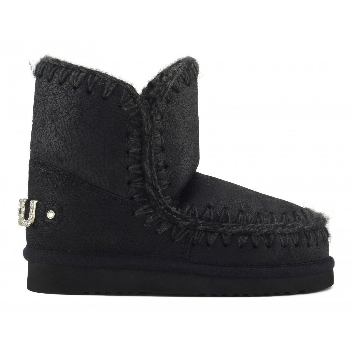 Eskimo 18 Rhinestones Logo Nero MU.FW101036B CBKG MOu 