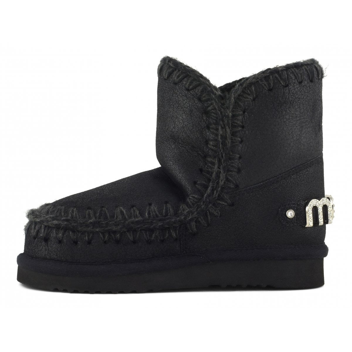 Eskimo 18 Rhinestones Logo Nero MU.FW101036B CBKG MOu 