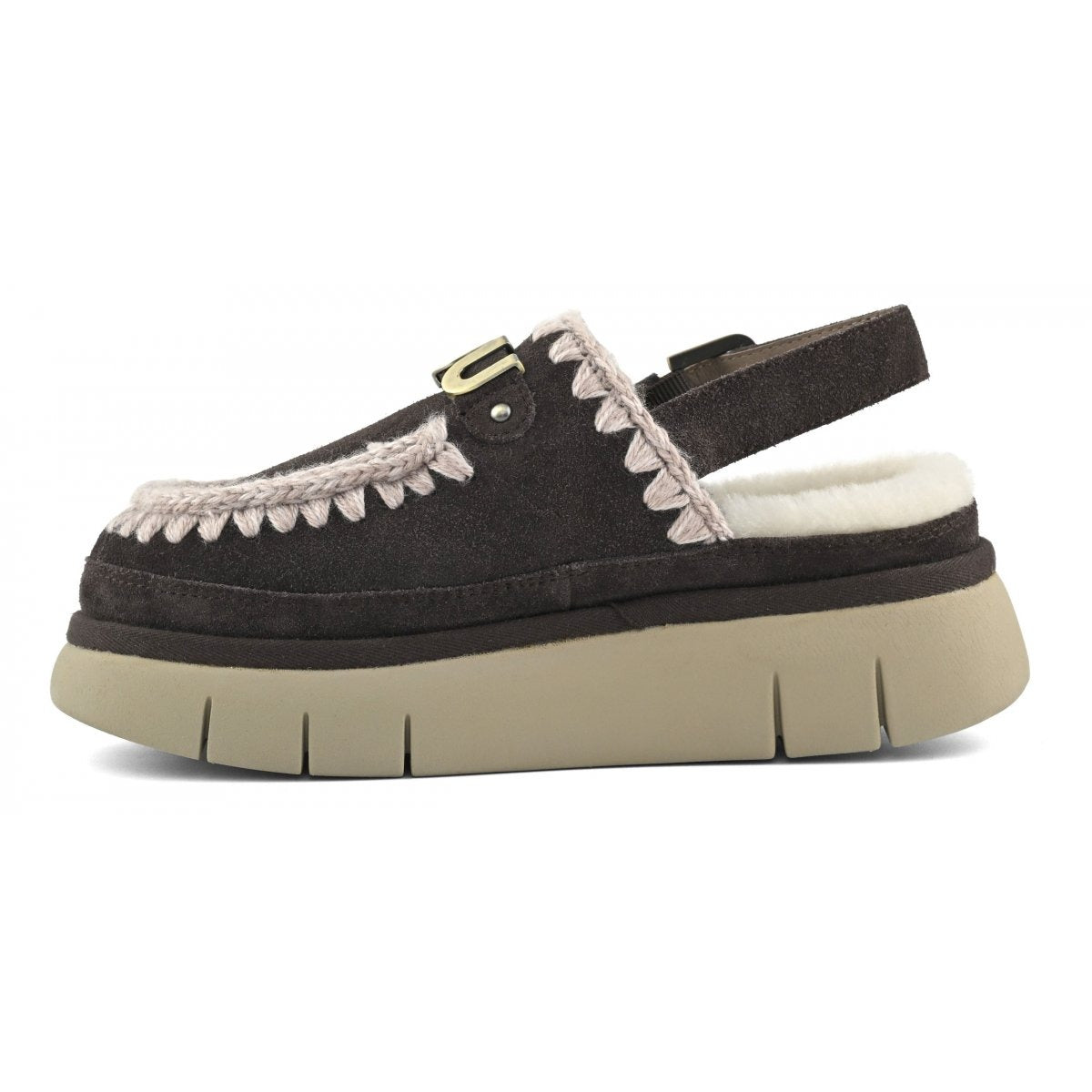 Bounce Clog Back Strap Mocha MU.FW531026A MOCHA MOu 