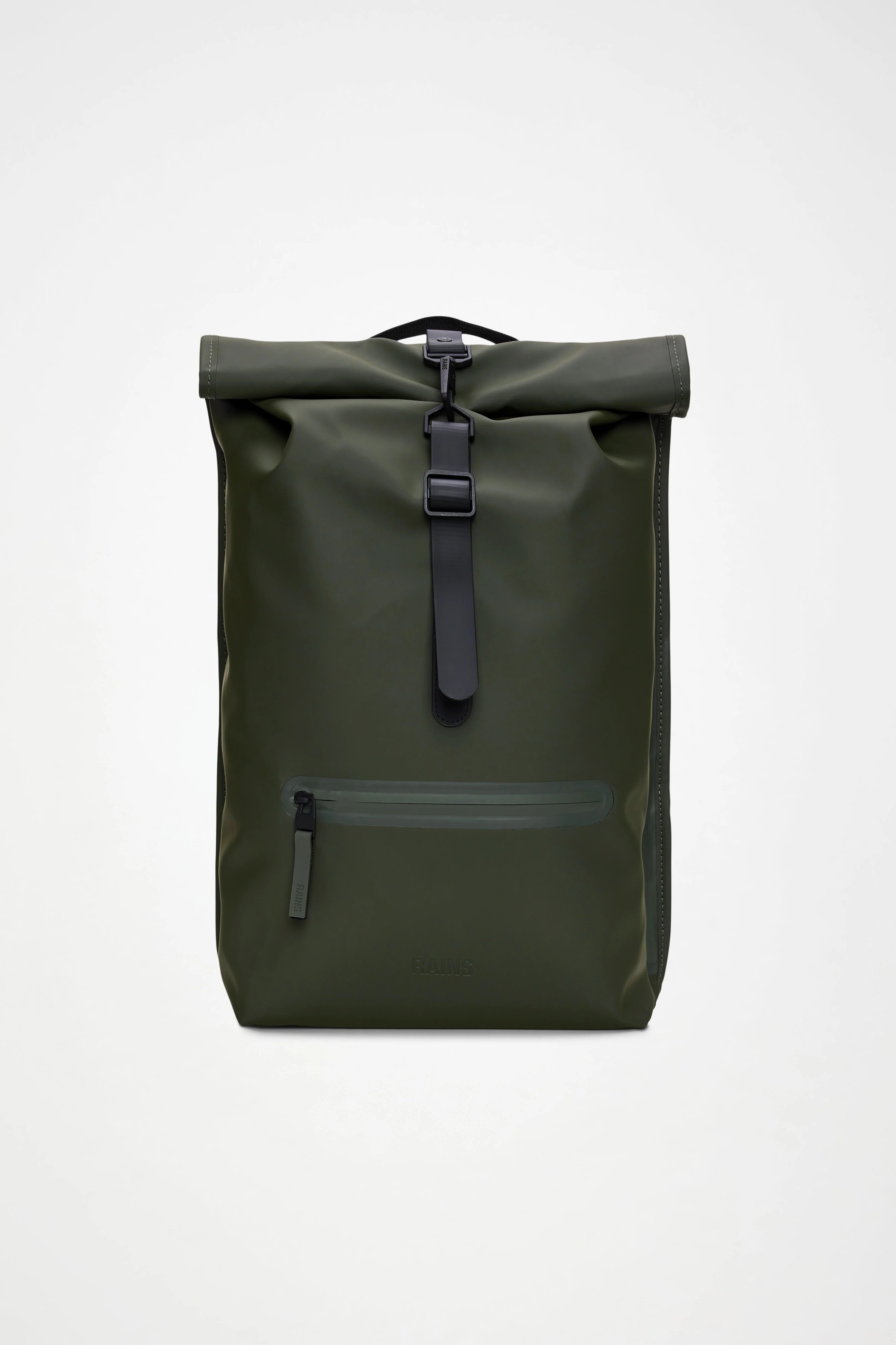 Rolltop Rucksack GREEN 13320 03 RAINS 