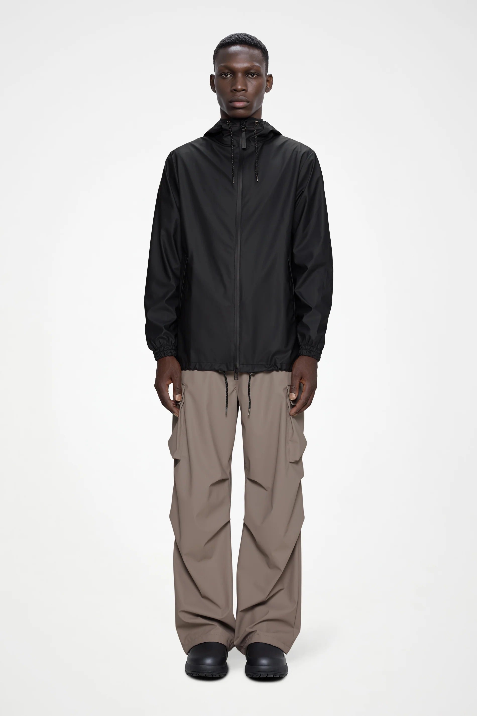 Storm Breaker  impermeabile unisex con dettagli resistenti alle intemperie black 18370 01 RAINS 