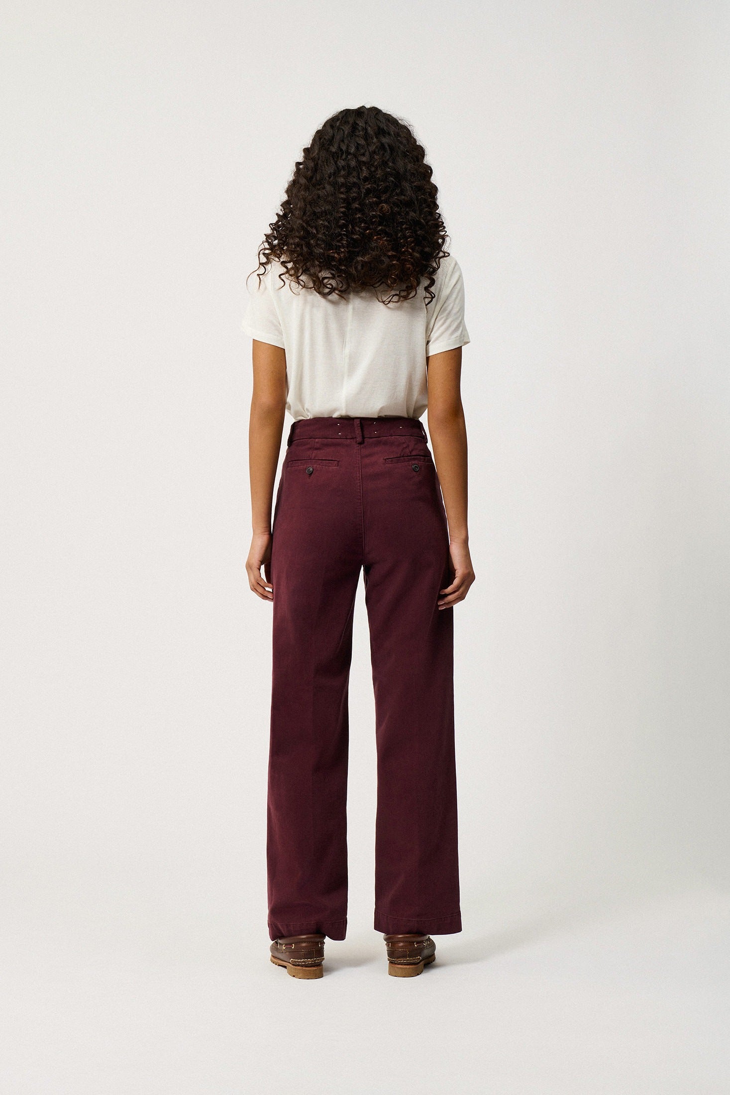 PANTALONE LAIS SOFT BULL BORDEAUX RND041P4030112 C0249 ROY ROGER'S 