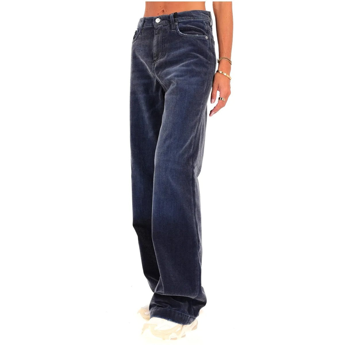 Marta in denim chenille Laser Stone RND091CT613308 C0999 ROY ROGER'S 