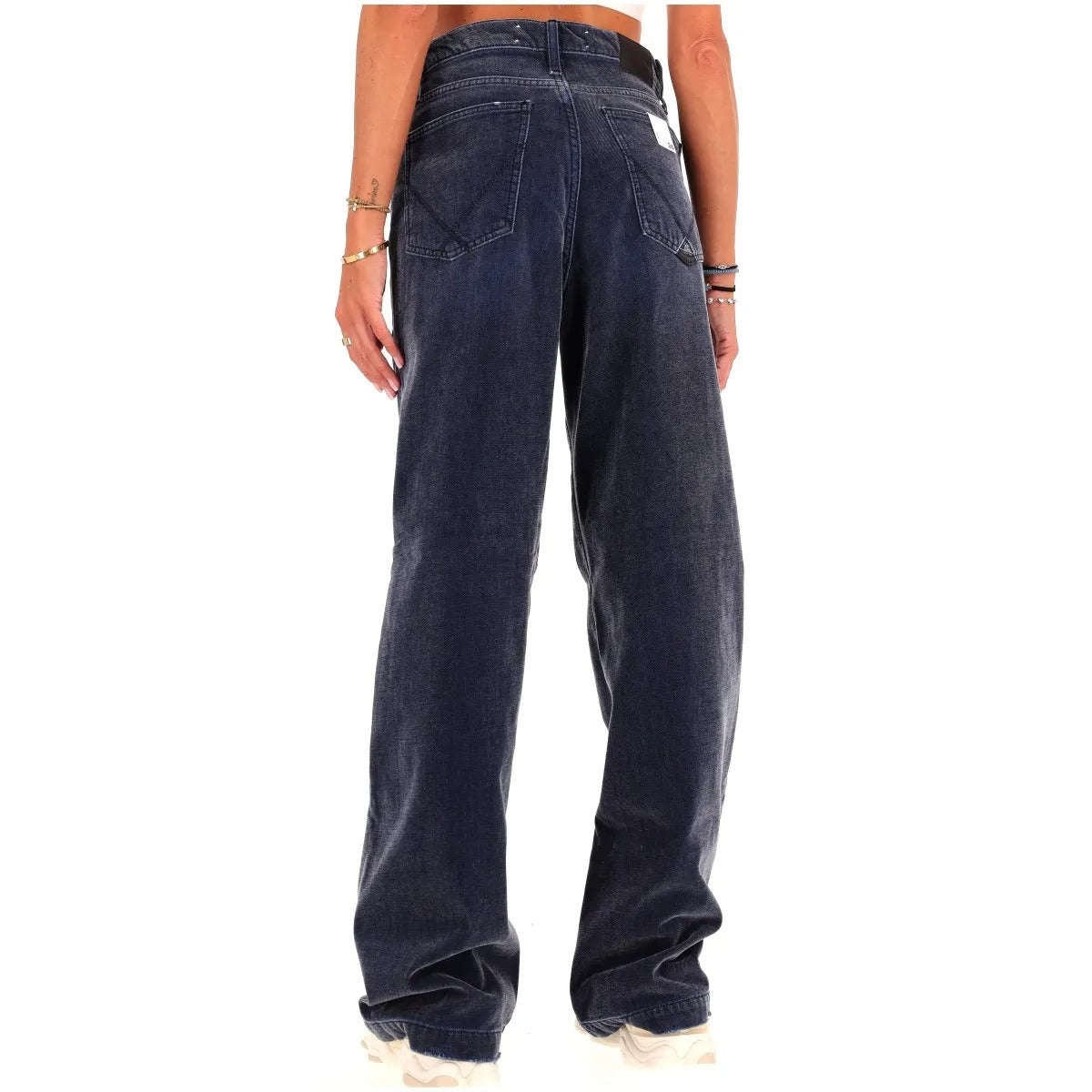 Marta in denim chenille Laser Stone RND091CT613308 C0999 ROY ROGER'S 