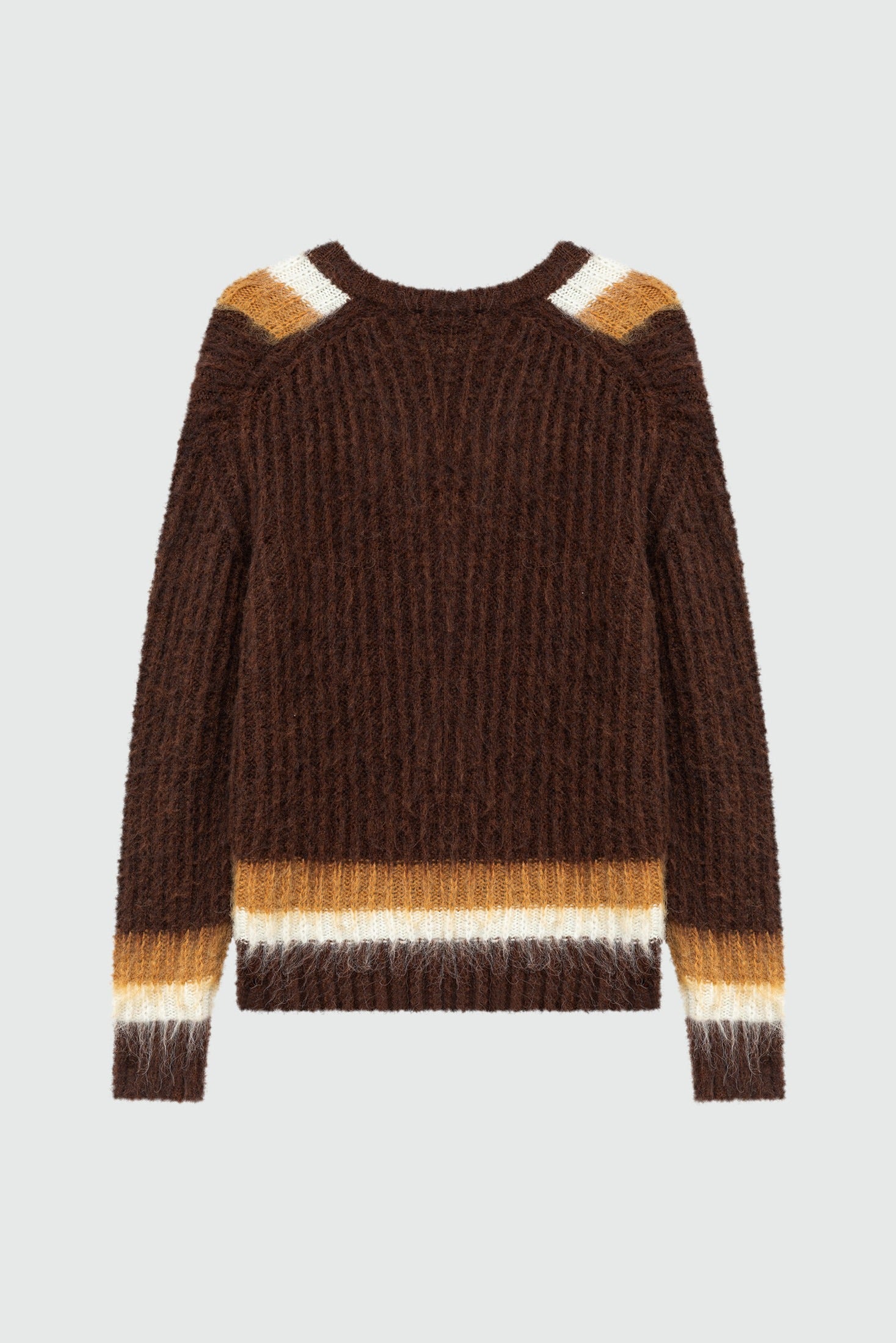 MAGLIA FLUFFY CON SCOLLO V RND90412CV02XXXX C0712 ROY ROGER'S 