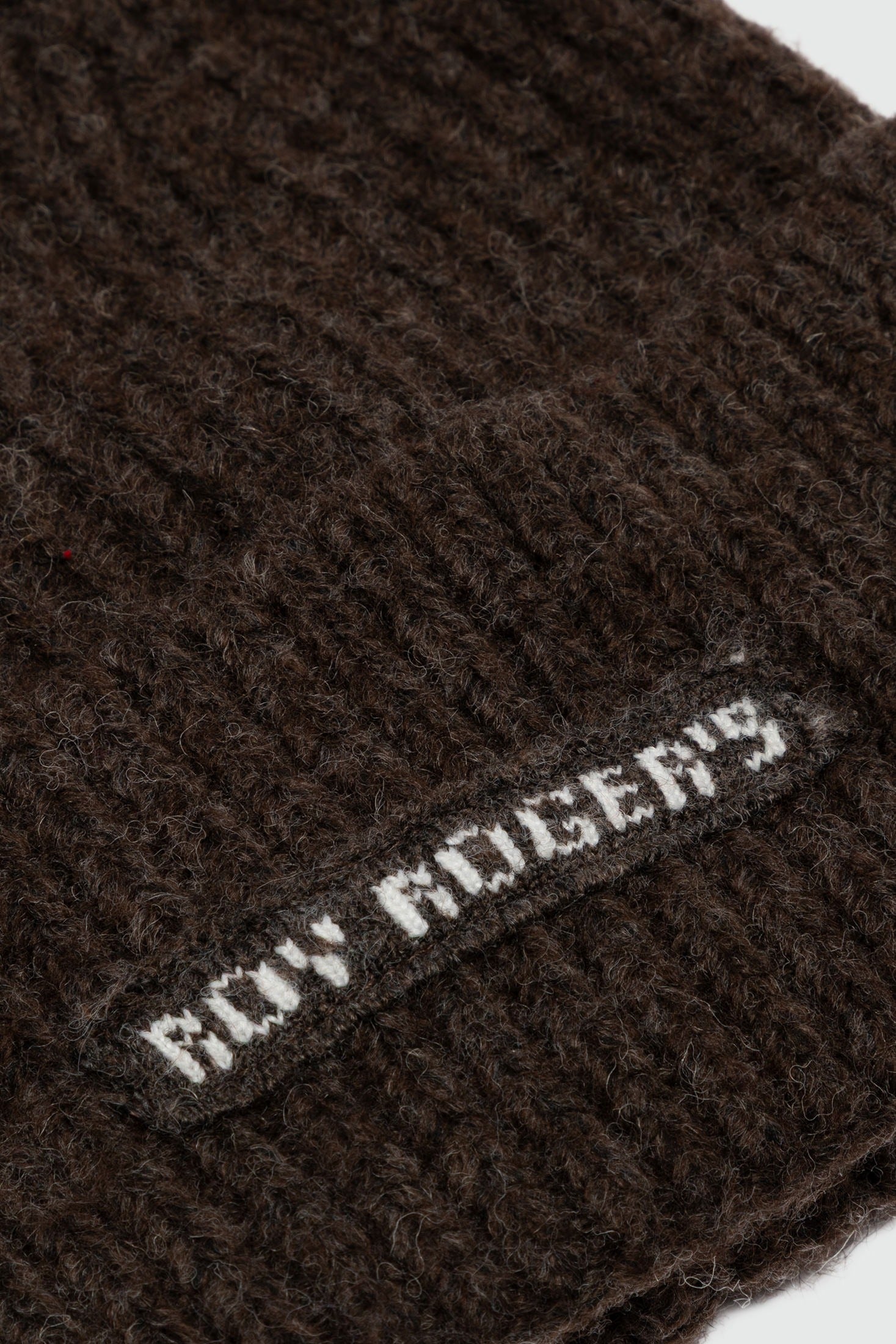 BEANIE IN MAGLIA A COSTE MOOR RND931CH47XXXX C0013 ROY ROGER'S 