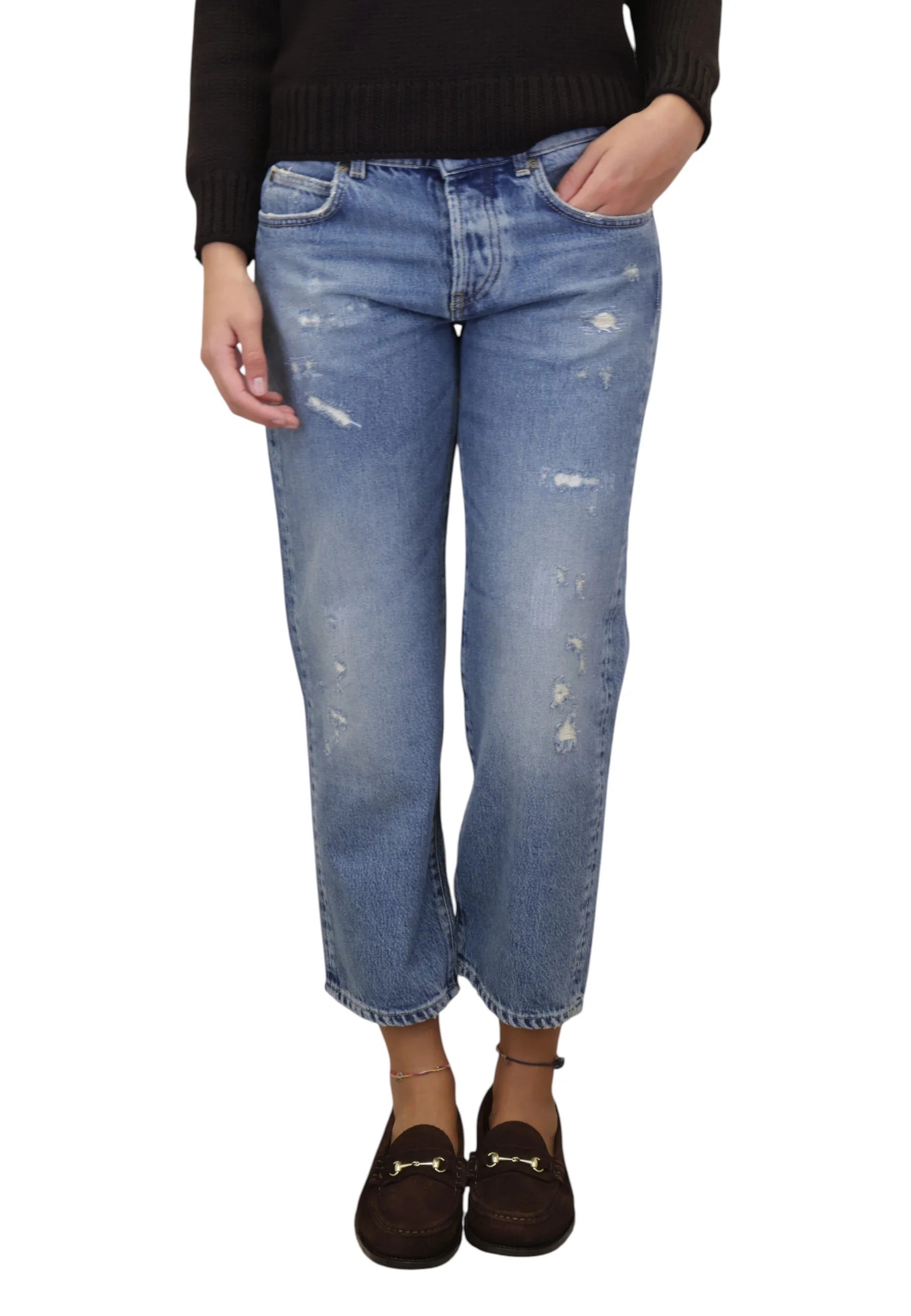 Jeans Donna New Oskar Old Glory Roxanne C0999 Denim ROG0001CT313270 C0999 ROY ROGER'S 