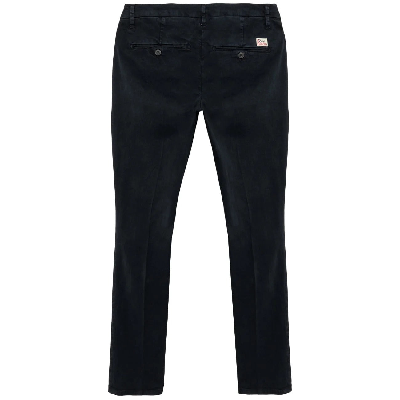 PANTALONE NEW ROLF IN GABARDINA BLUE NAVY RRU013C8700112 C0048 ROY ROGER'S 