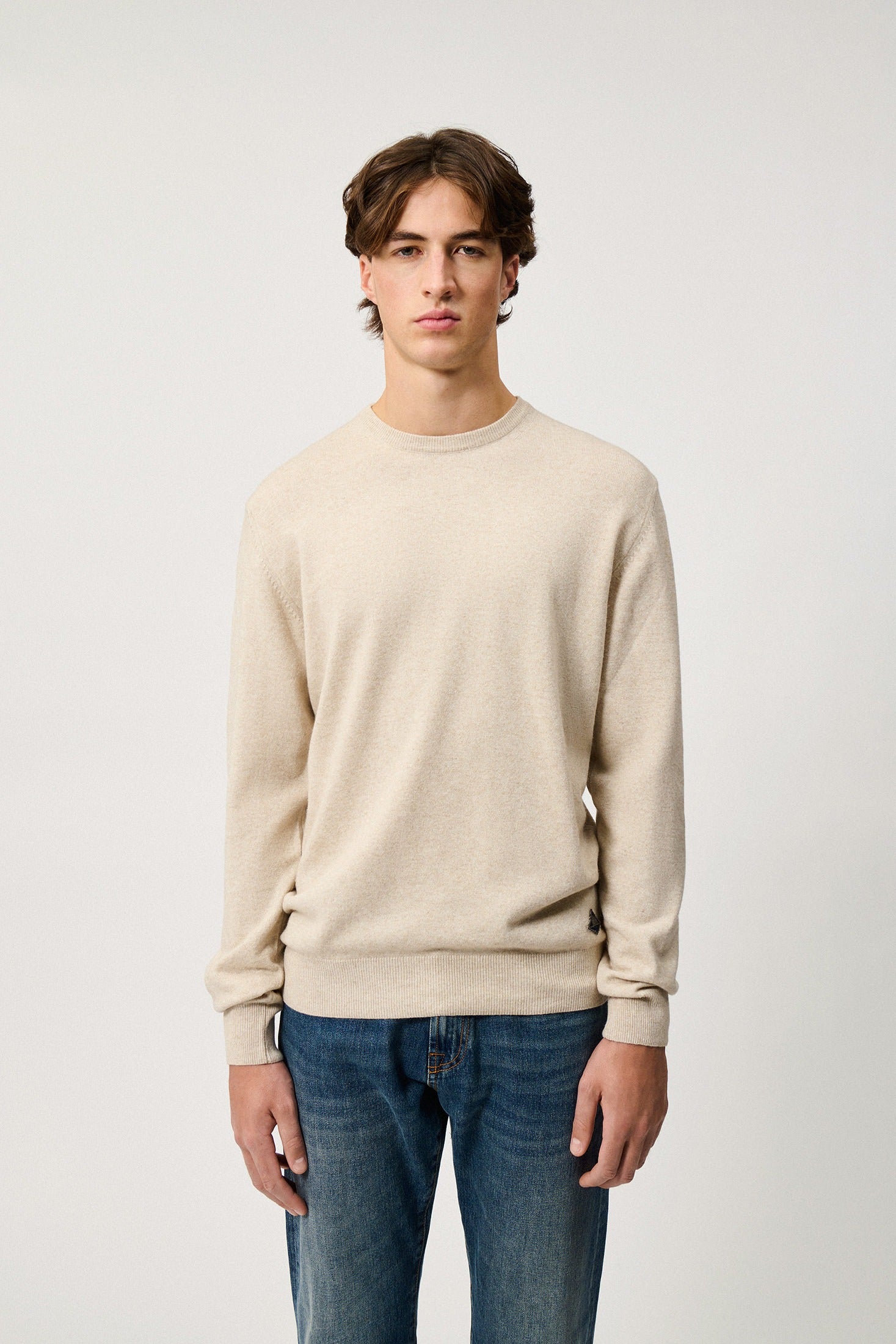MAGLIA GIROCOLLO IN LANA E CASHMERE SILK RRU199CT48XXXX C0065 ROY ROGER'S 