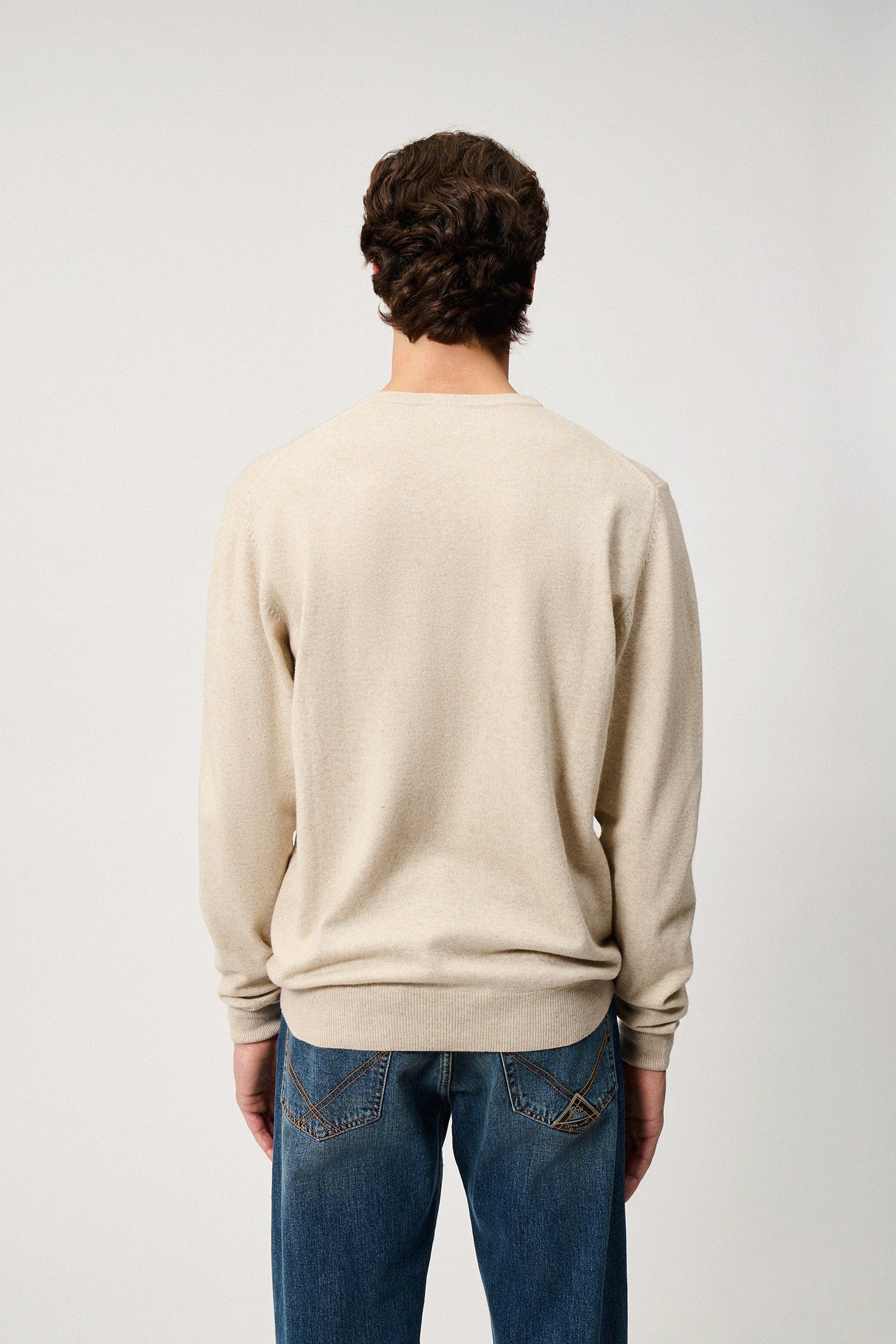 MAGLIA GIROCOLLO IN LANA E CASHMERE SILK RRU199CT48XXXX C0065 ROY ROGER'S 