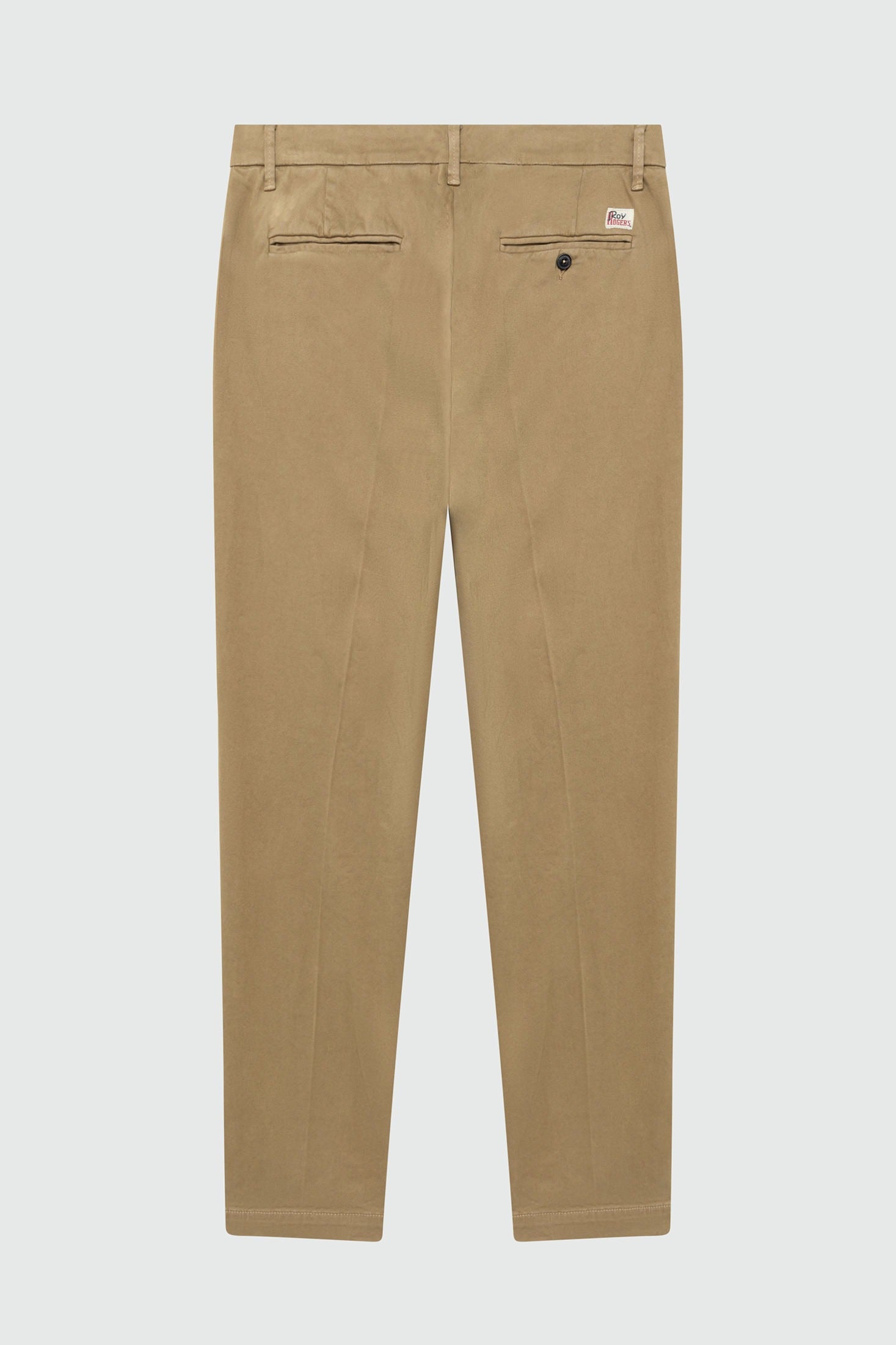 PANTALONE ROY ROGER'S CHINO CONDUIT IN GABARDINA BEIGE RRU90120C8700112 C0005 ROY ROGER'S 