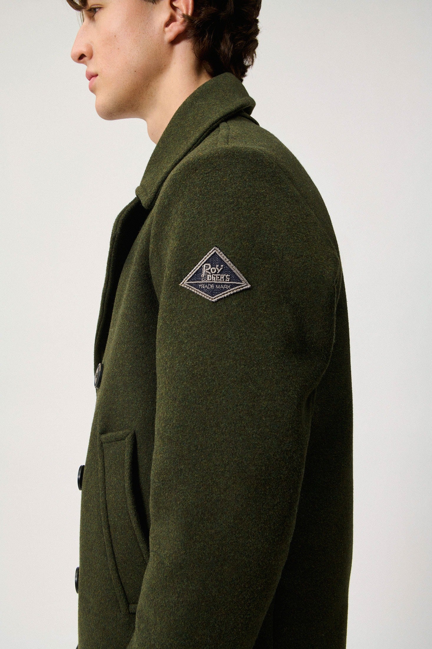 PEACOAT MELTON MUSK RRU90280T706XXXX C0284 ROY ROGER'S 