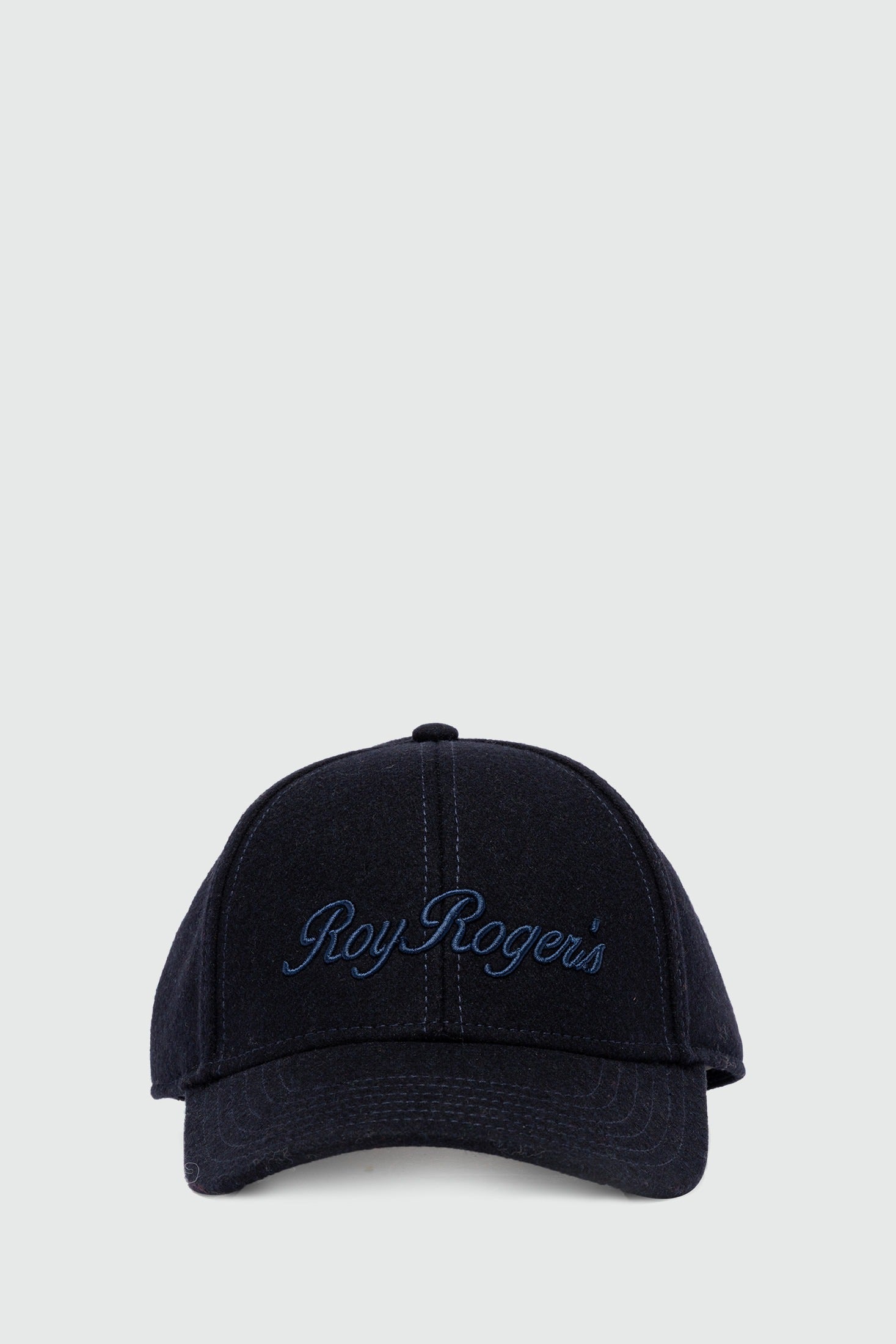 CAPPELLO BASEBALL IN LANA BLU RRU903CH46XXXX C0001 ROY ROGER'S 