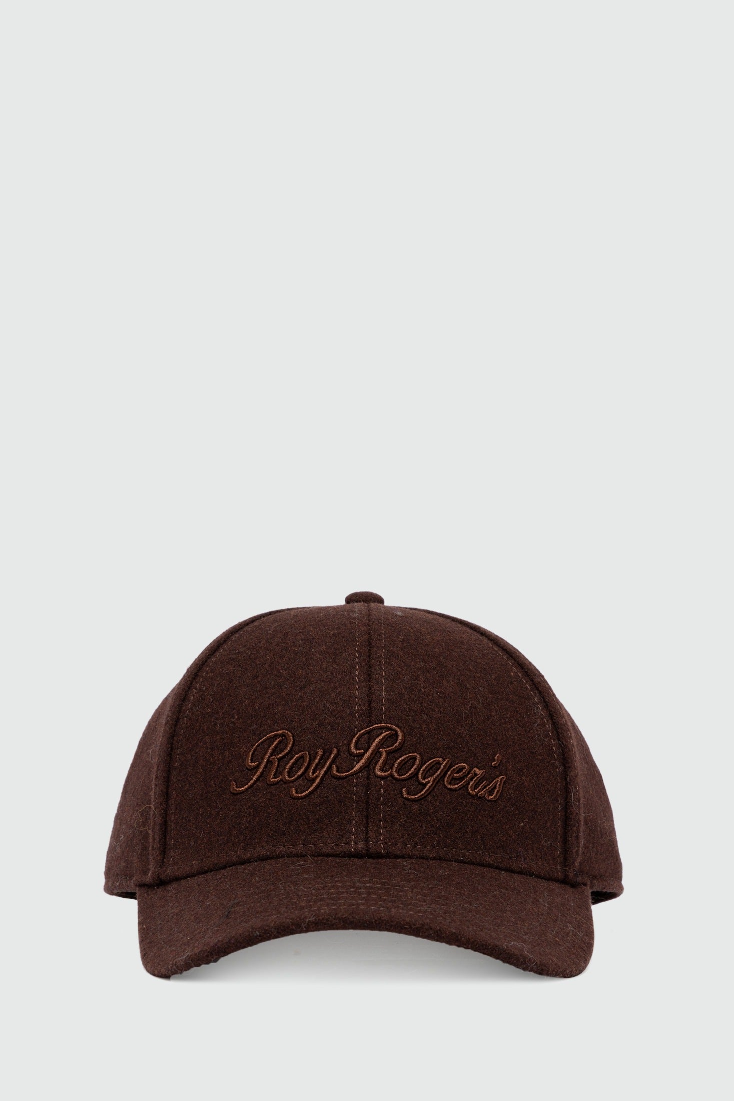 CAPPELLO BASEBALL IN LANA MARRONE RRU903CH46XXXX C0241 ROY ROGER'S 