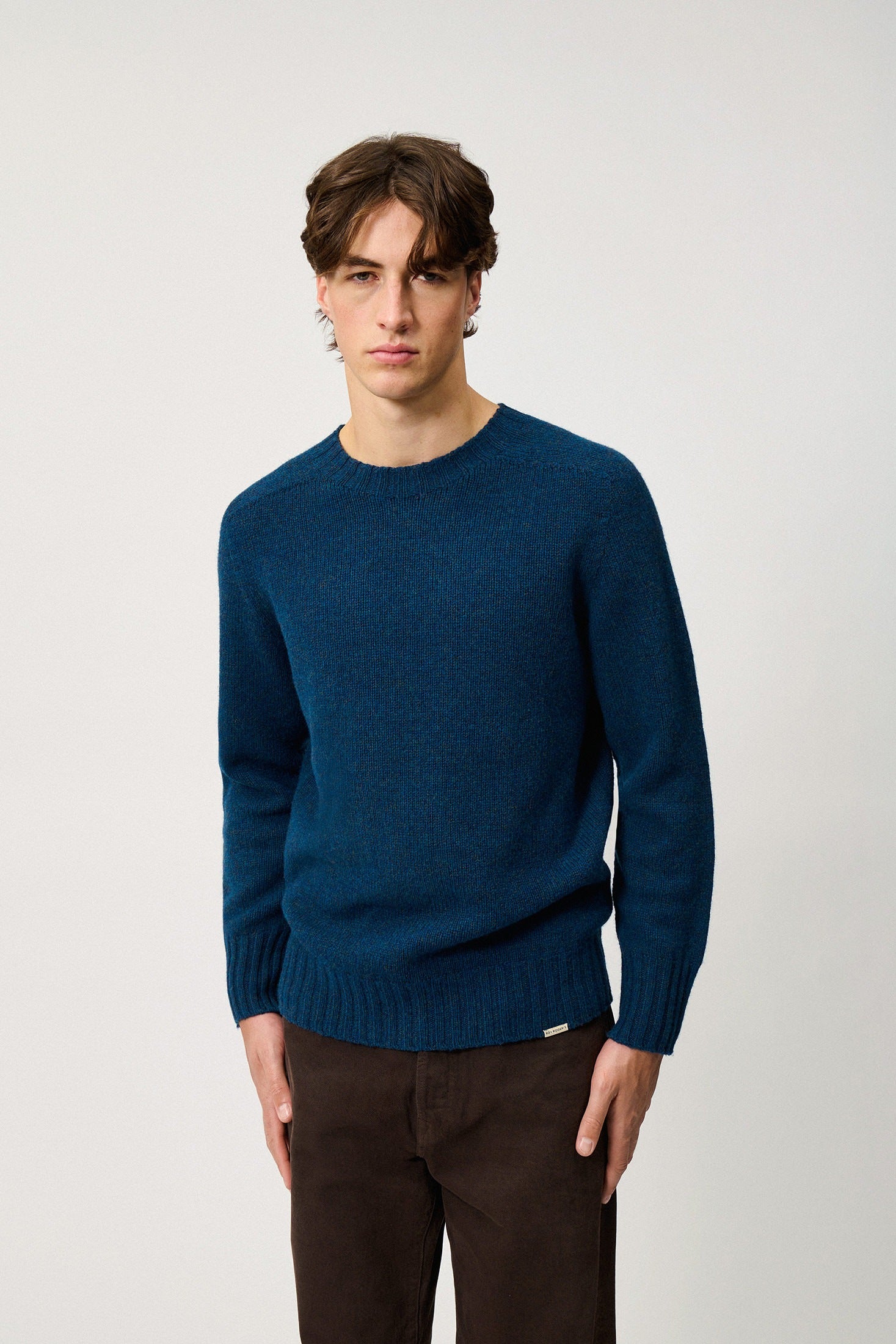 PULLOVER SOFT IN LANA MERINO BOREALE RRU90400CV59XXXX C0824 ROY ROGER'S 