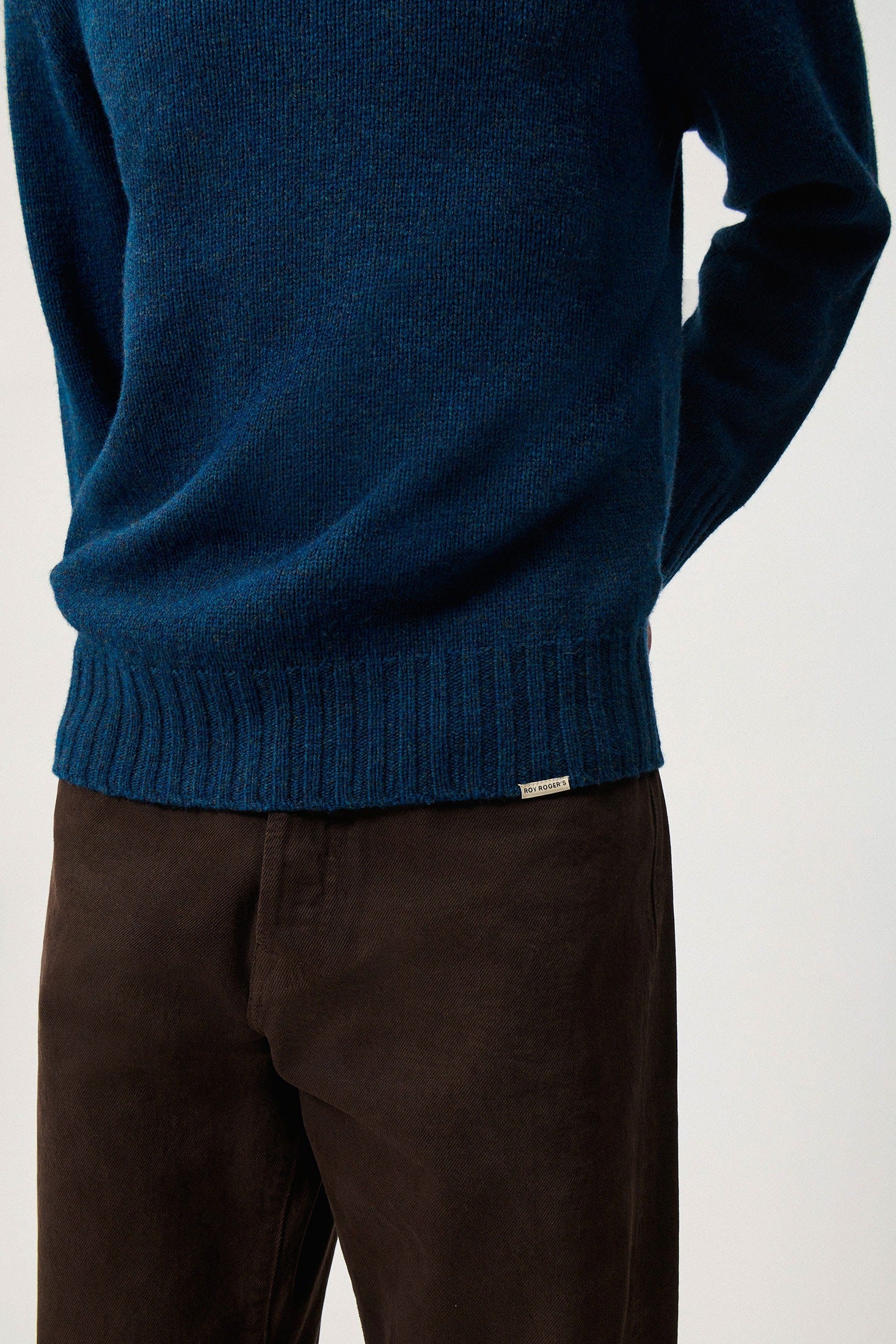 PULLOVER SOFT IN LANA MERINO BOREALE RRU90400CV59XXXX C0824 ROY ROGER'S 
