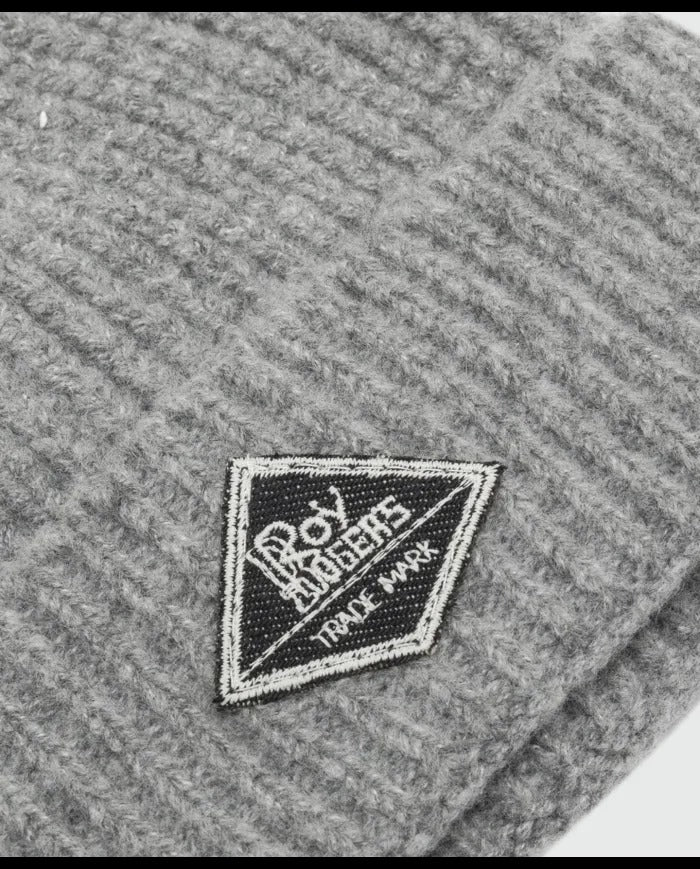 BEANIE IN MAGLIA GRIGIO MELANGE RRX943C919XXXX C0094 ROY ROGER'S 
