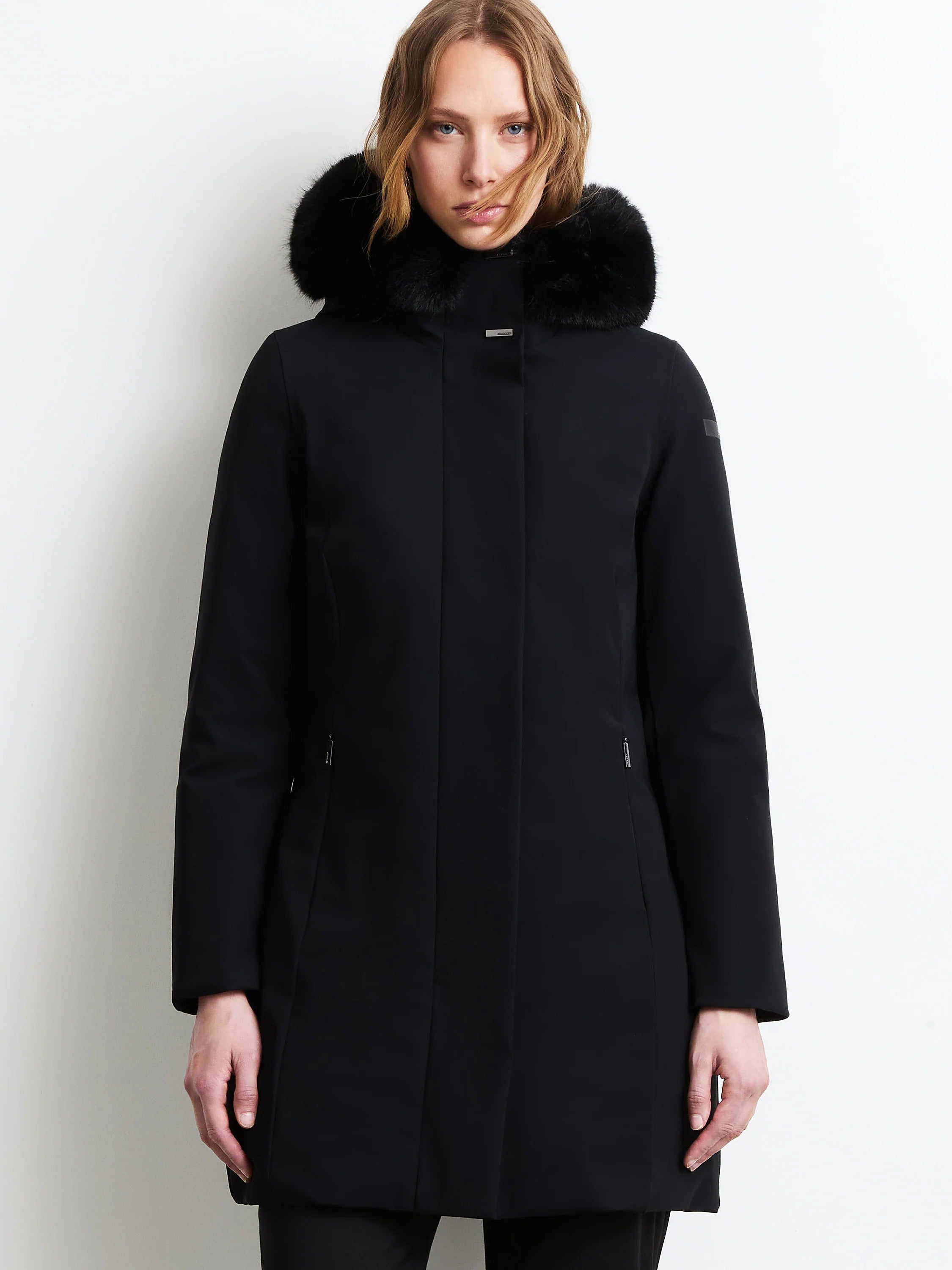 Surflex Winter Long Fur Wom Jkt black W26502F 10 RRD 