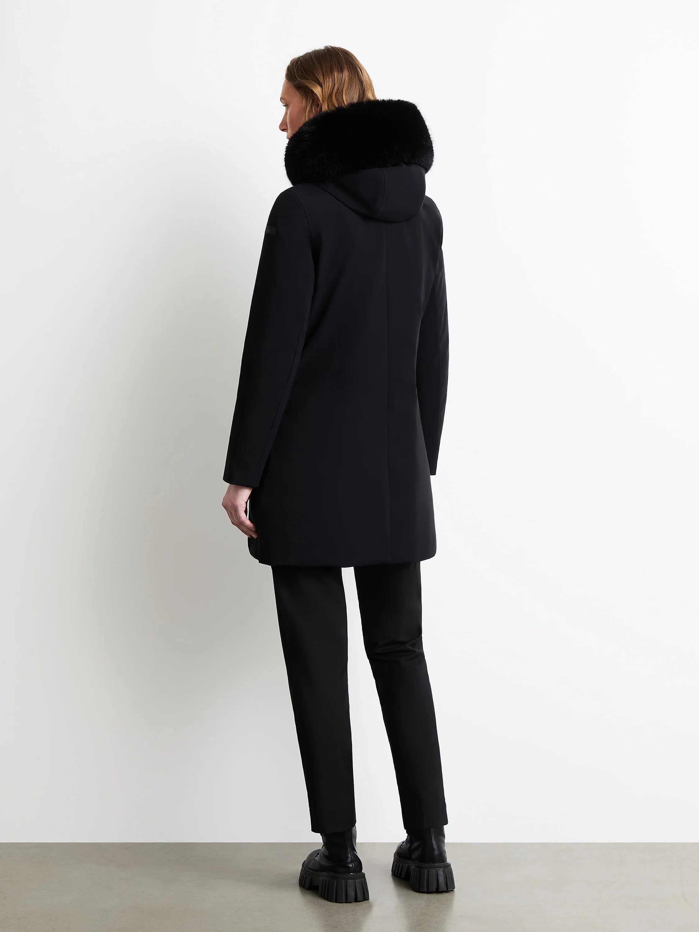 Surflex Winter Long Fur Wom Jkt black W26502F 10 RRD 