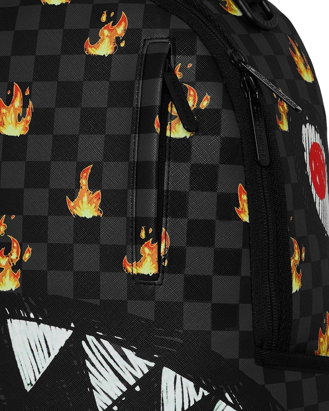 SPRAYGROUND SCRIBBLE FIRE CHECK BACKPACK 910B8730NSZ V.UNICA SPRAYGROUND 