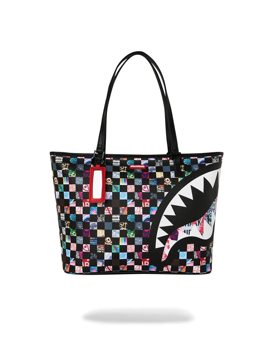 SPRAYGROUND CRAZY CHECK TOTE 910B9440NSZ V.UNICA SPRAYGROUND 