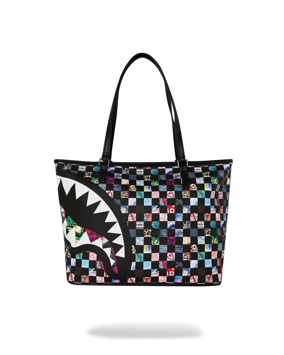 SPRAYGROUND CRAZY CHECK TOTE 910B9440NSZ V.UNICA SPRAYGROUND 