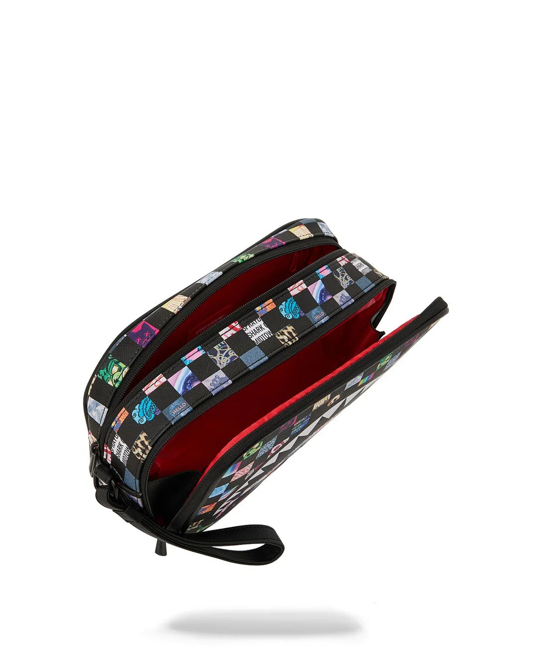 SPRAYGROUND CRAZY CHECK TOILETRY BRICK 910B9441NSZ V.UNICA SPRAYGROUND 