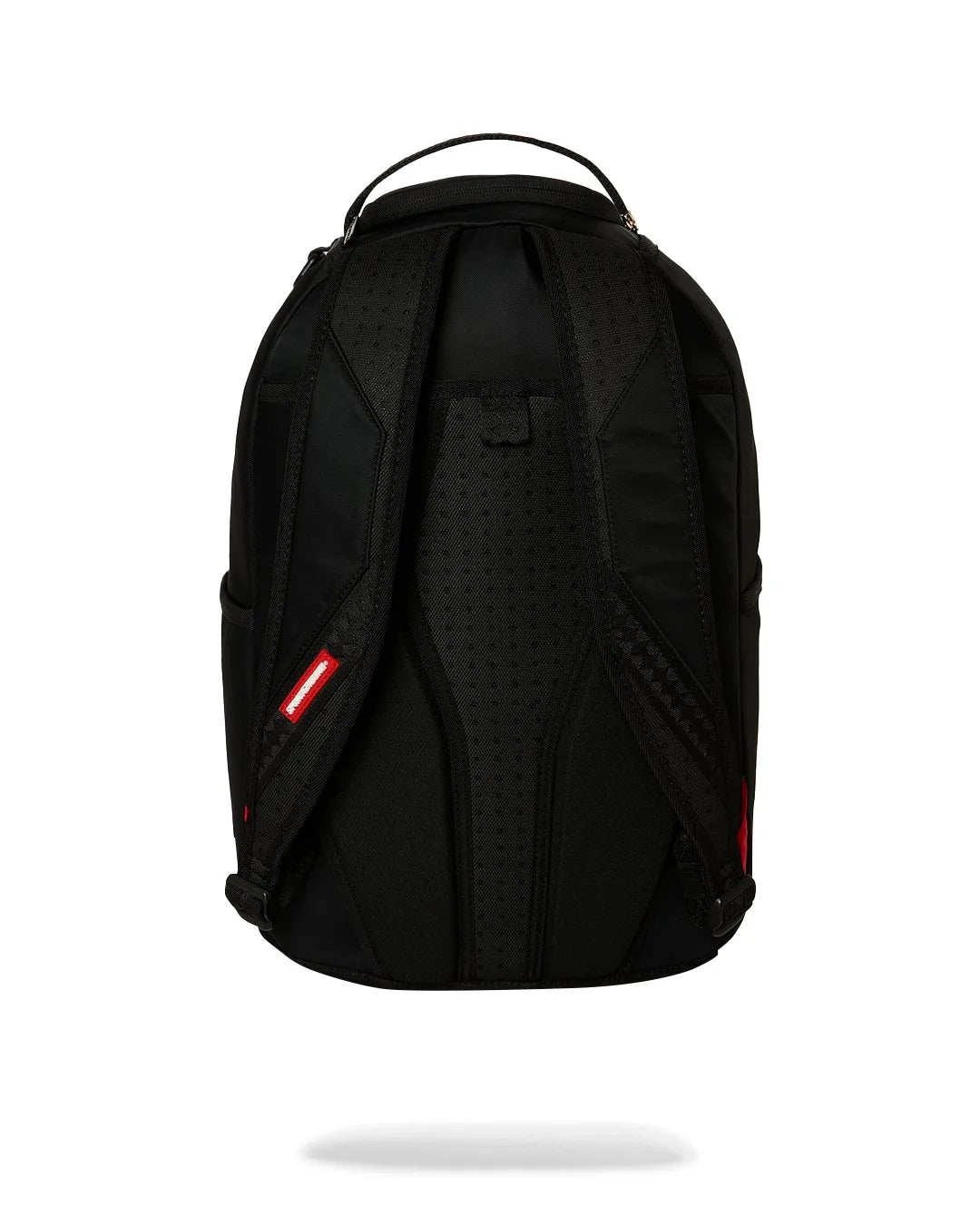 SPRAYGROUND SHARK CENTRAL WHT STENCIL SHARK BLK NYLON BACKPACK 910B9634NSZ V.UNICA SPRAYGROUND 