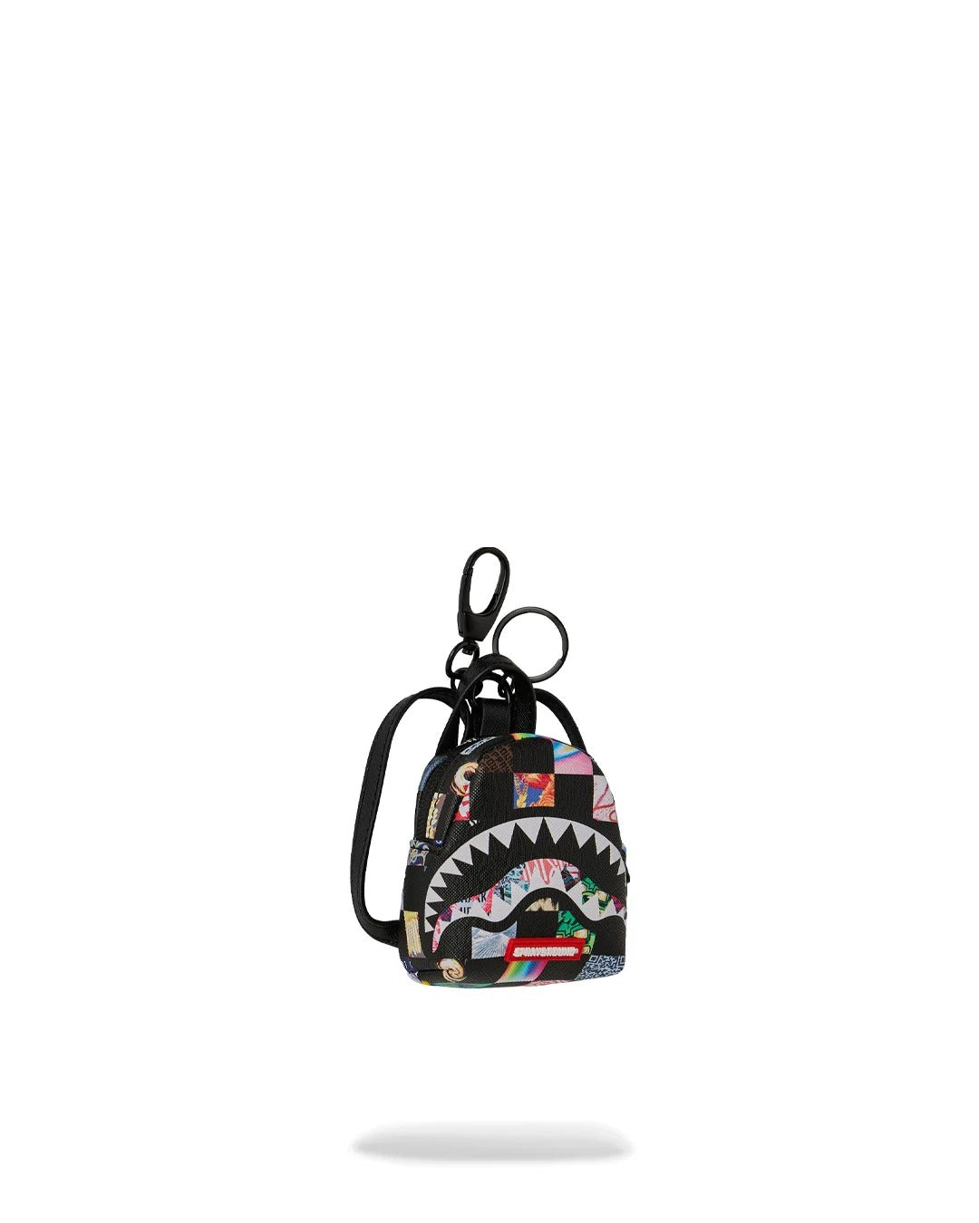 SPRAYGROUND CRAZY CHECK BACKPACK KEYCHAIN 910K9442NSZ V.UNICA SPRAYGROUND 