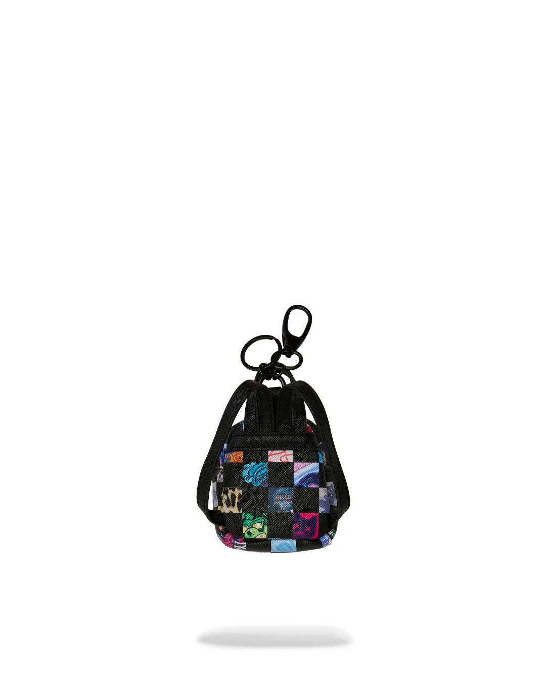 SPRAYGROUND CRAZY CHECK BACKPACK KEYCHAIN 910K9442NSZ V.UNICA SPRAYGROUND 