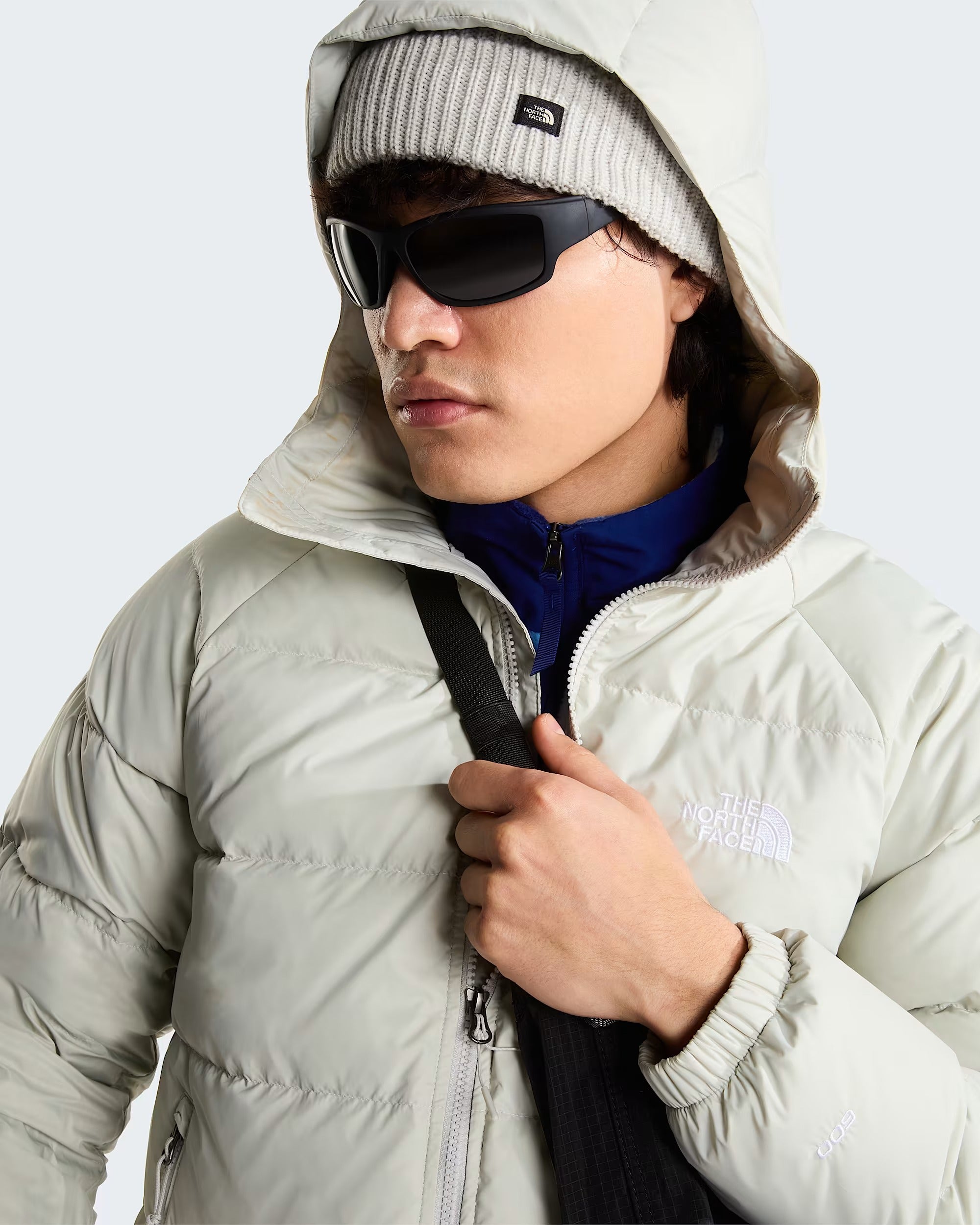 Giacca in piumino con cappuccio Hydrenalite da uomo Cumulus cloud NF0A5GIEMYB1 MYB1 THE NORTH FACE 