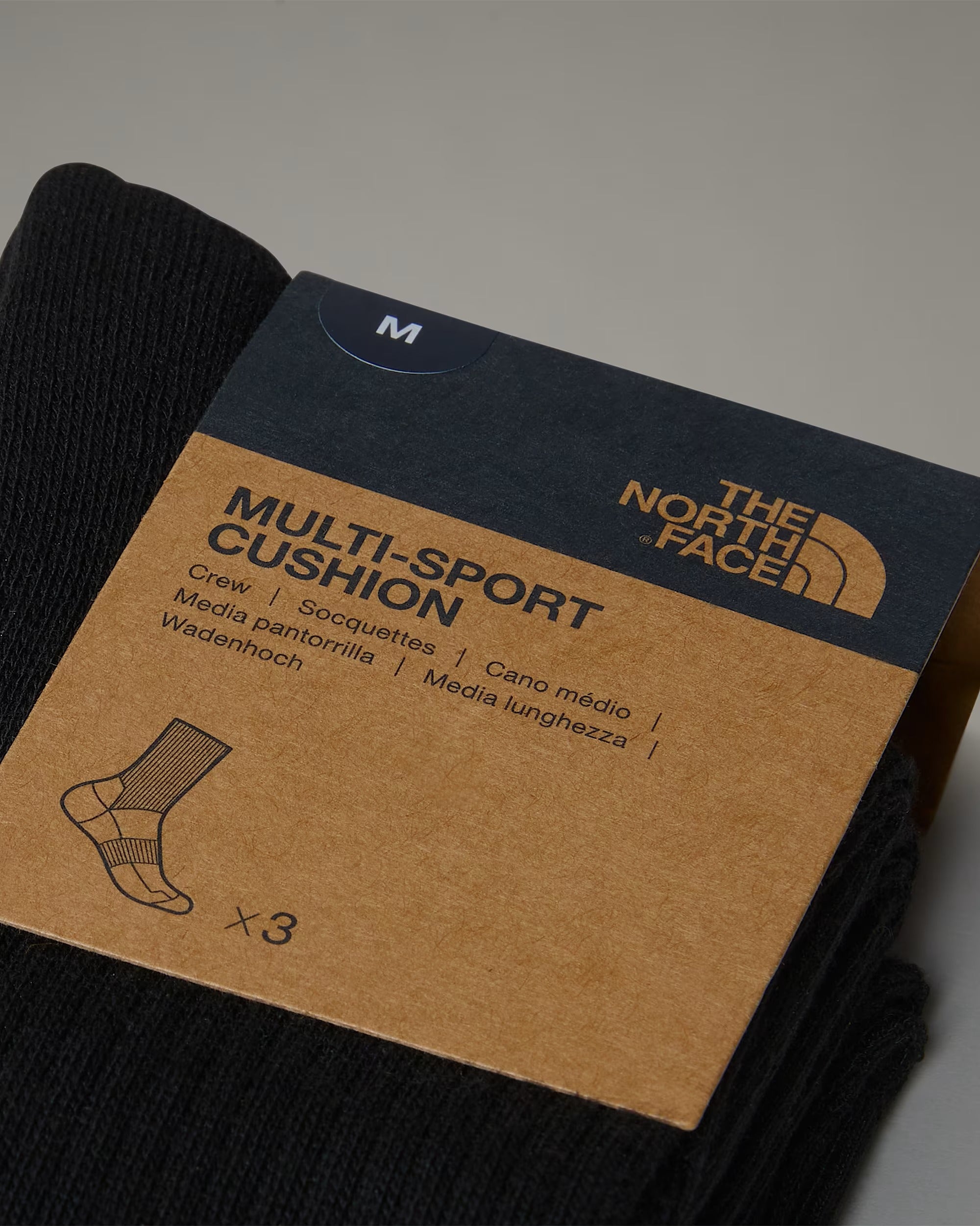Calze Multi Sport Cushion Crew black NF0A882HJK31 JK31 THE NORTH FACE 