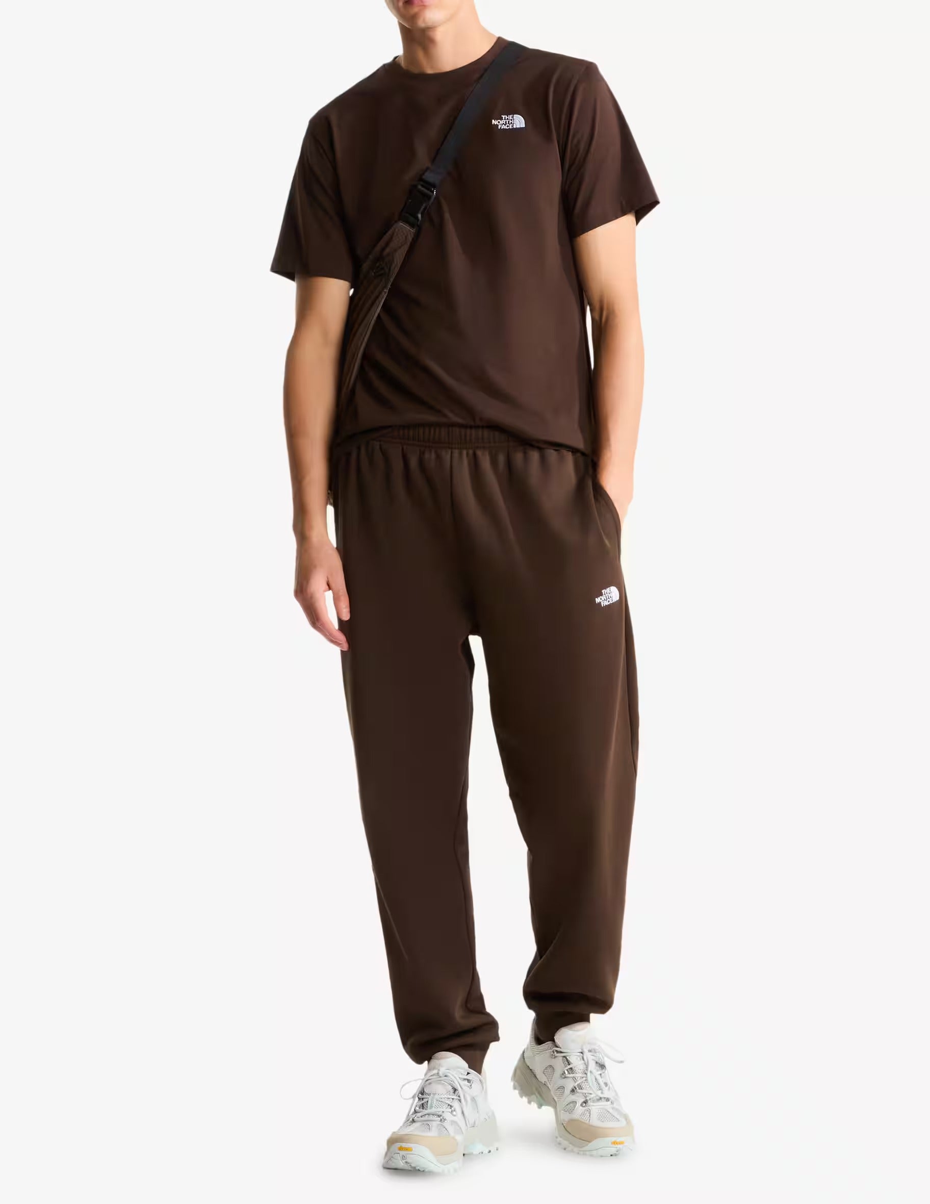 Pantaloni da tuta Evolution Simple Dome NF0A8CWY Marrone Regular Fit NF0A8CWYNMF1 NMF1 THE NORTH FACE 