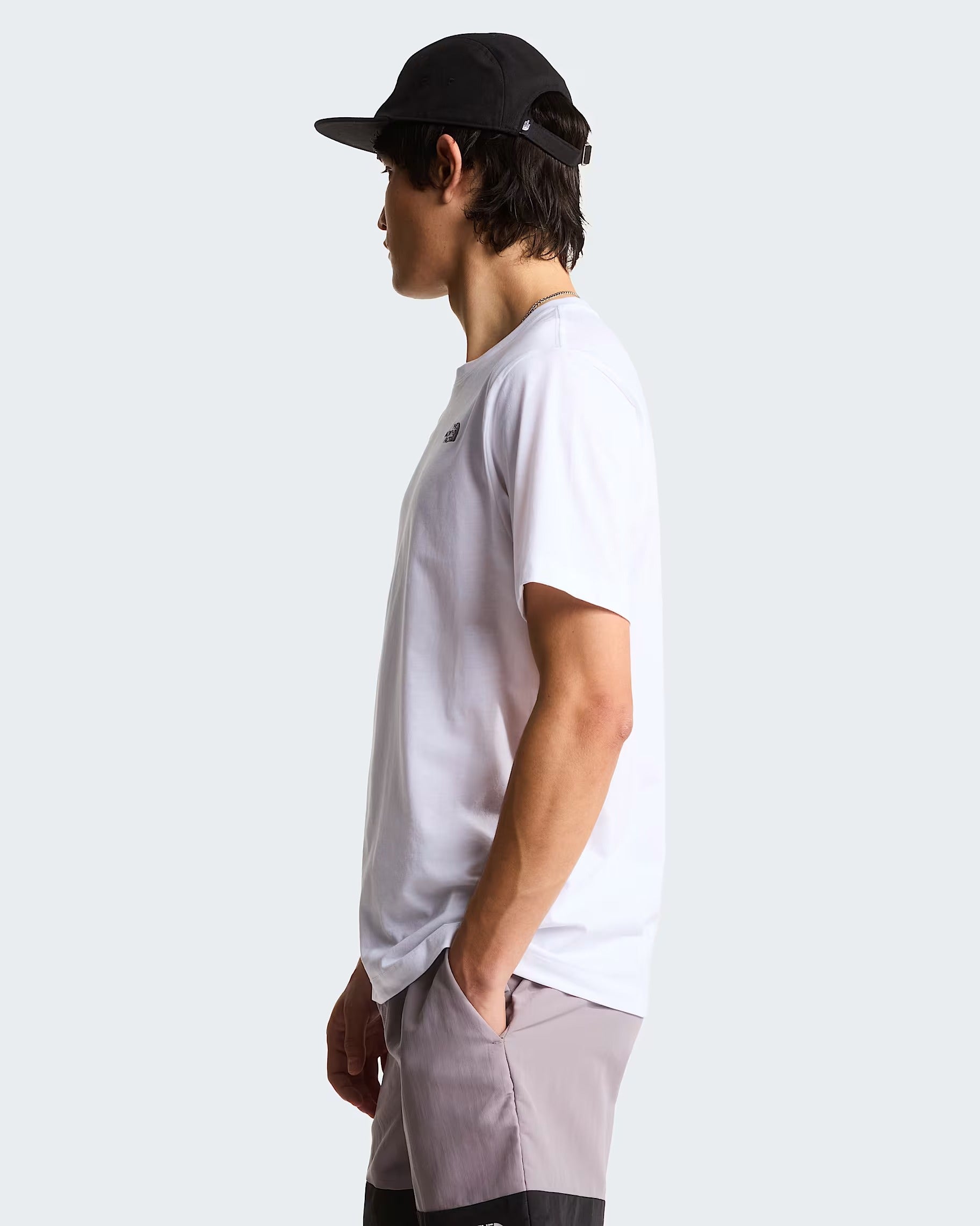 T-shirt Evolution Simple Dome Regular da uomo white NF0A8CZ2 FN41 THE NORTH FACE 