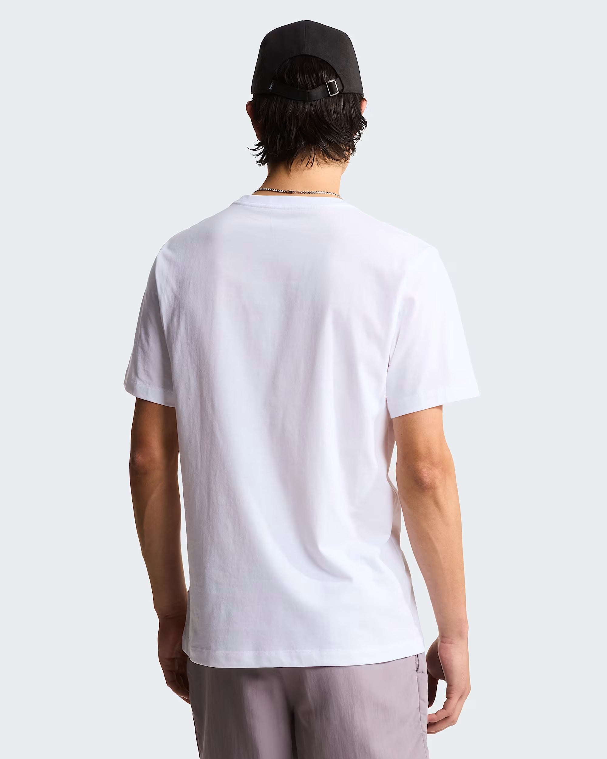 T-shirt Evolution Simple Dome Regular da uomo white NF0A8CZ2 FN41 THE NORTH FACE 