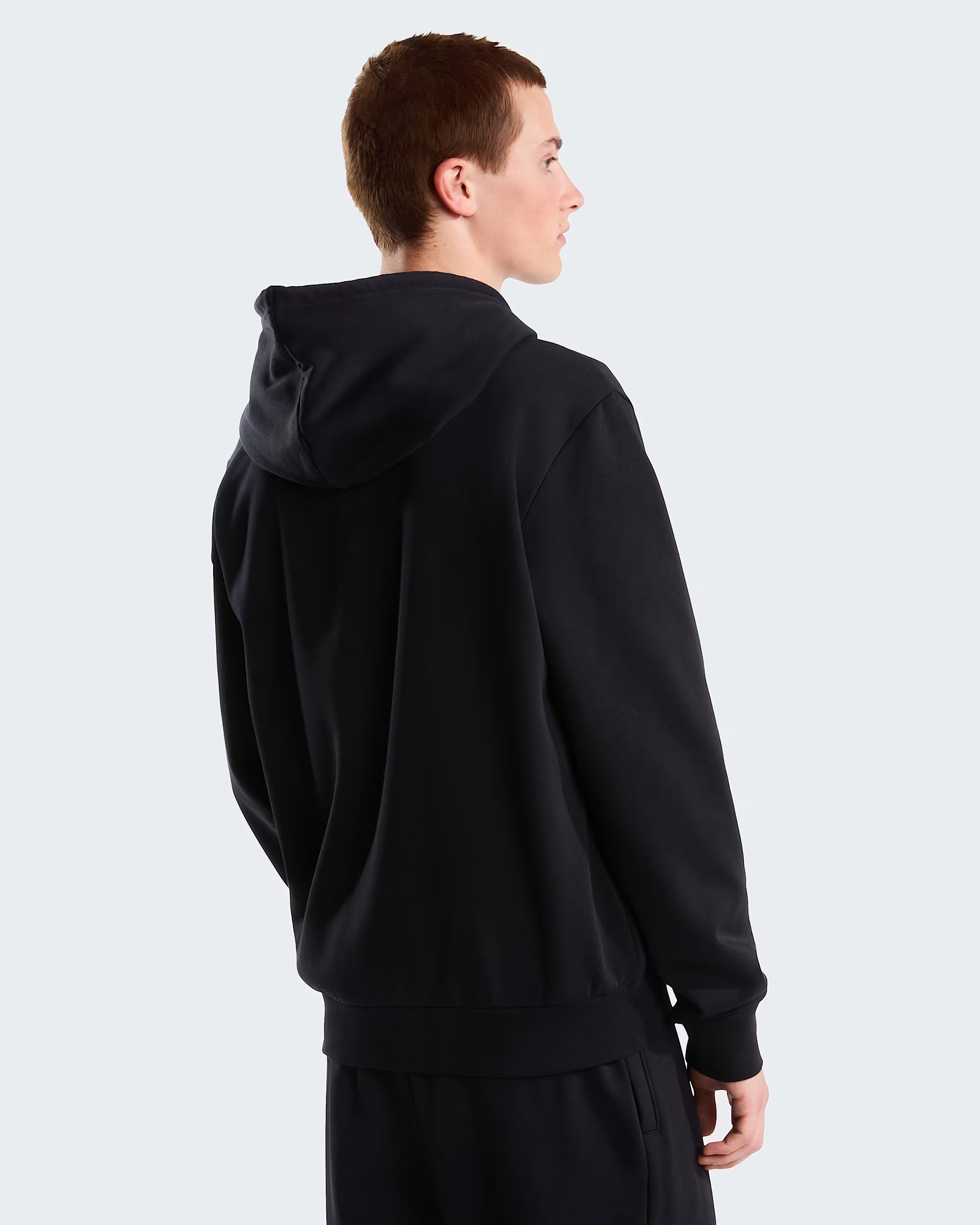 Felpa con cappuccio e cerniera integrale Evolution Simple Dome Regular da uomo black NF0A8EU1JK31 JK31 THE NORTH FACE 