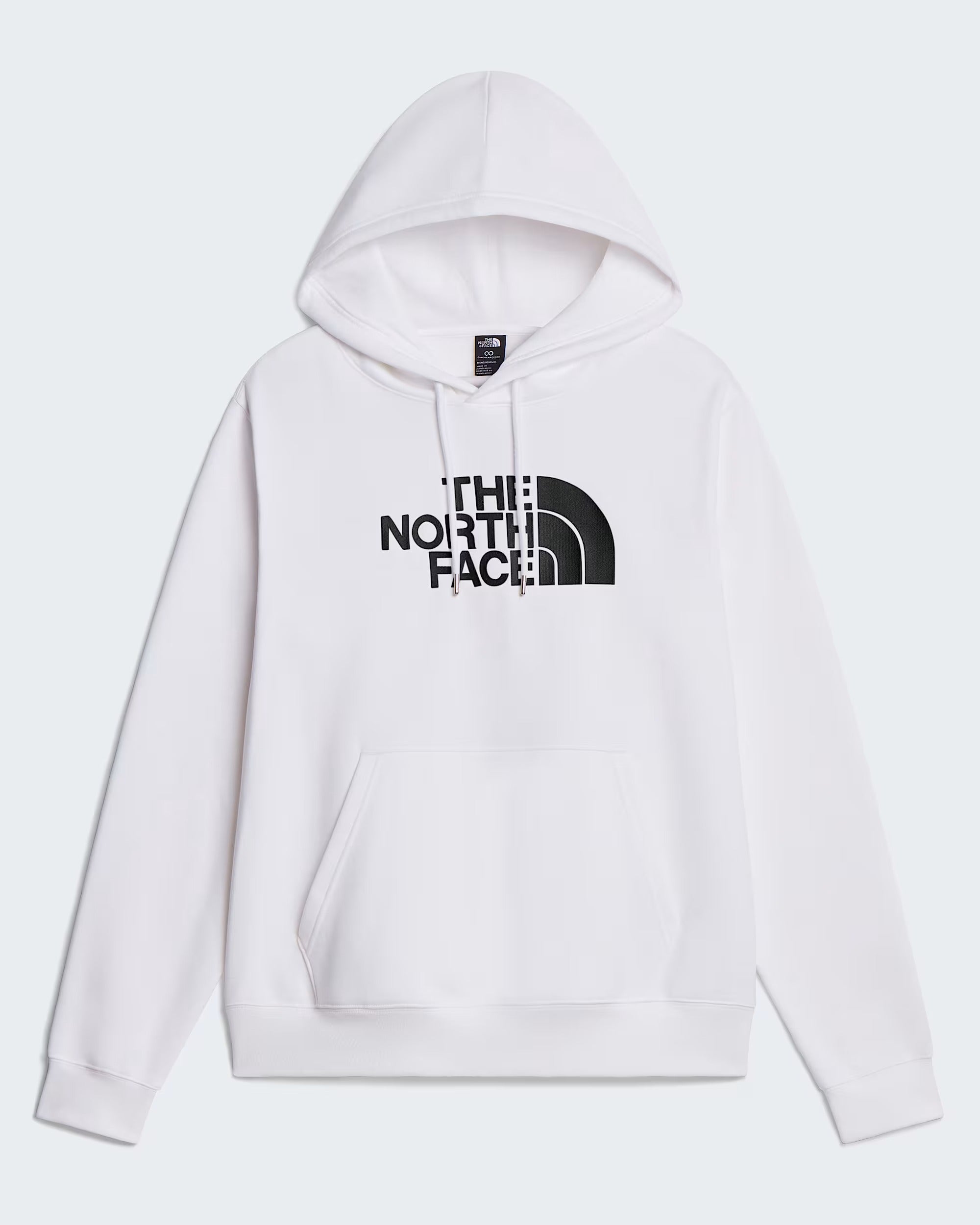 Felpa con cappuccio TNF Essential Drew Peak Regular da uomo white NF8FDAFN41 FN41 THE NORTH FACE 