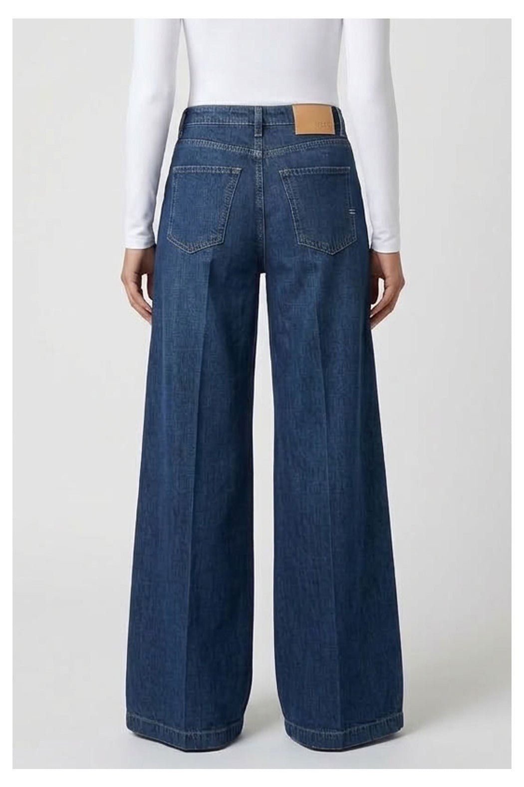 Jeans madison palazzo DAC5074 DENIM BLU VICOLO 