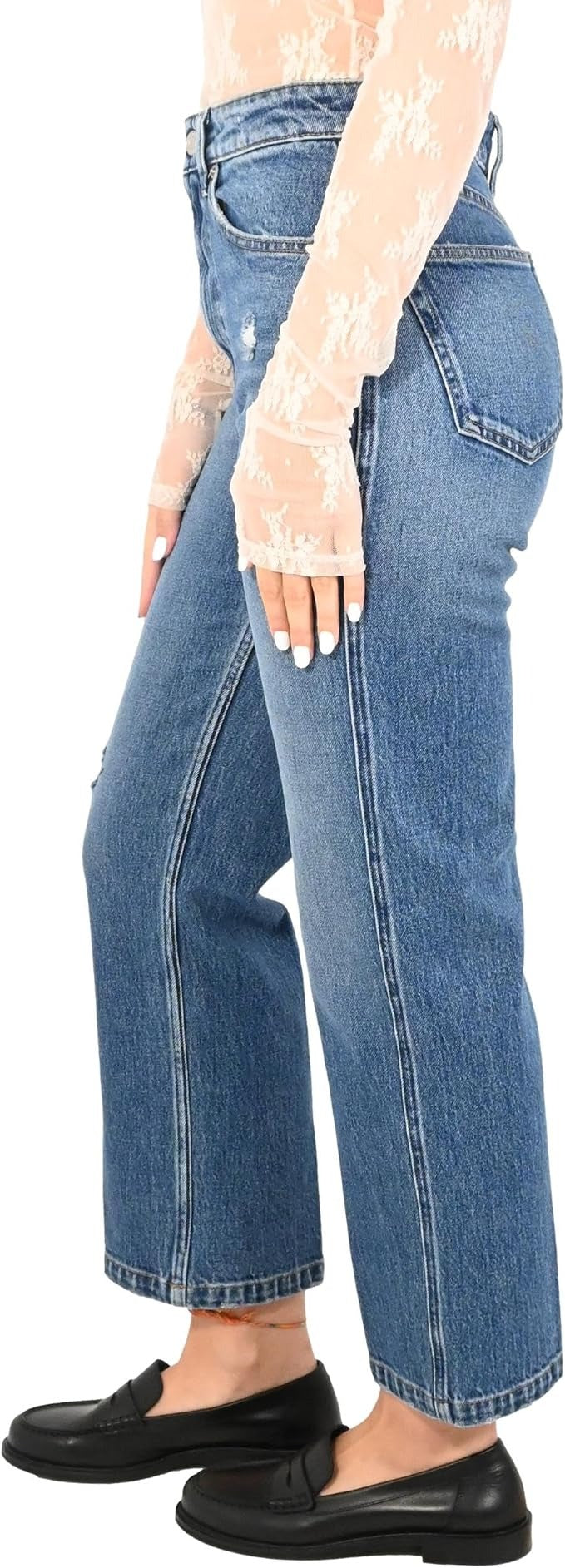 vicolo jeans donna denim blu DAC5084 DAC5084 DENIM BLU VICOLO 