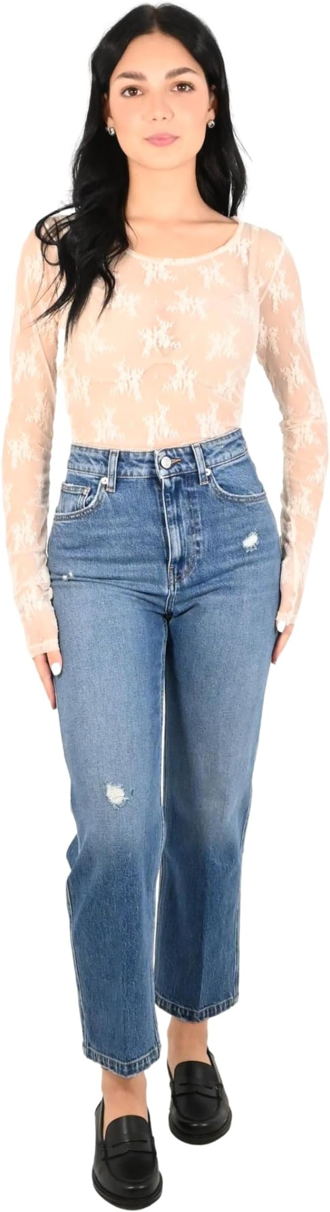 vicolo jeans donna denim blu DAC5084 DAC5084 DENIM BLU VICOLO 