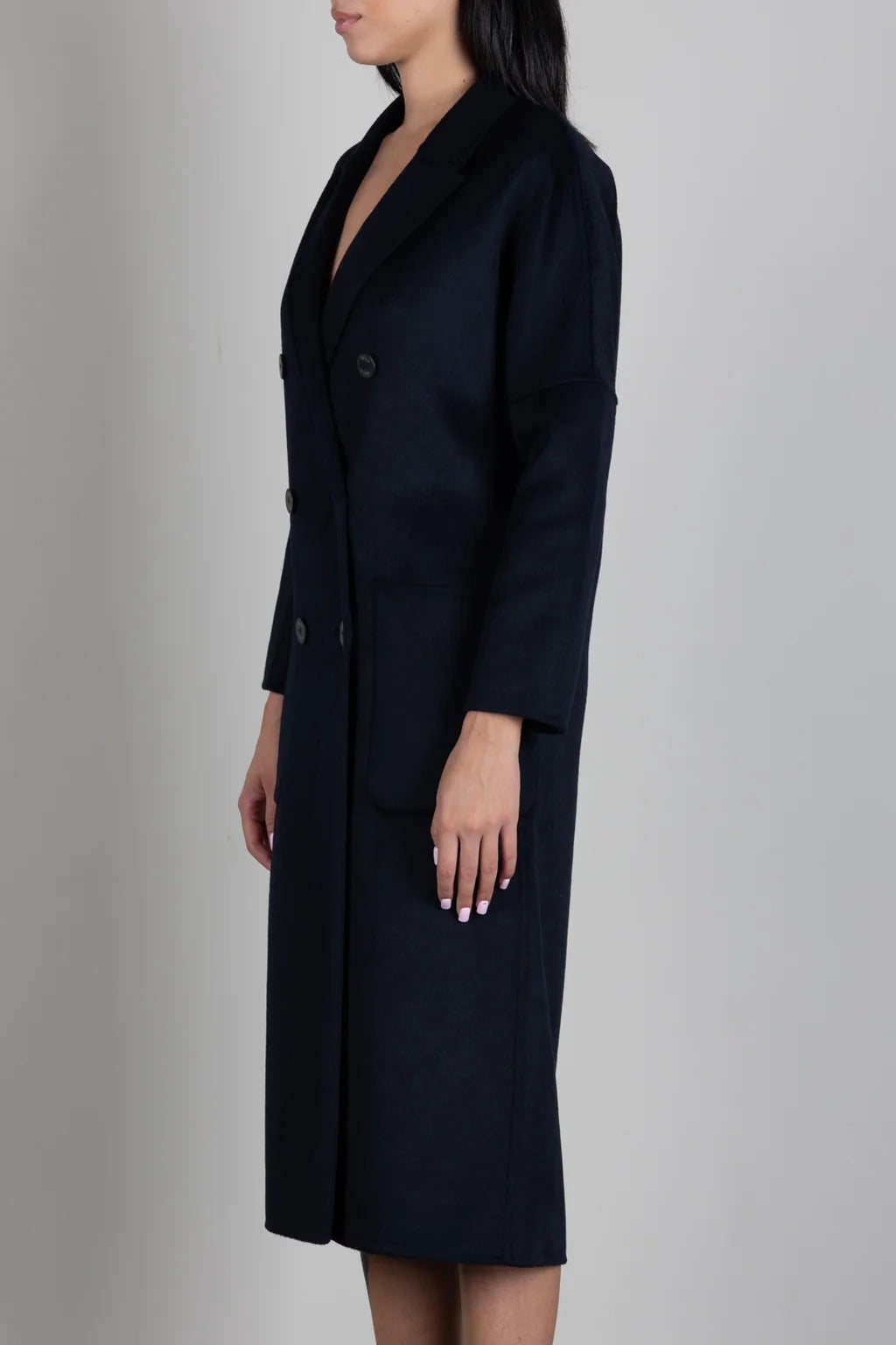 Cappotto Doppiopetto blu TAC0001 BLU VICOLO 
