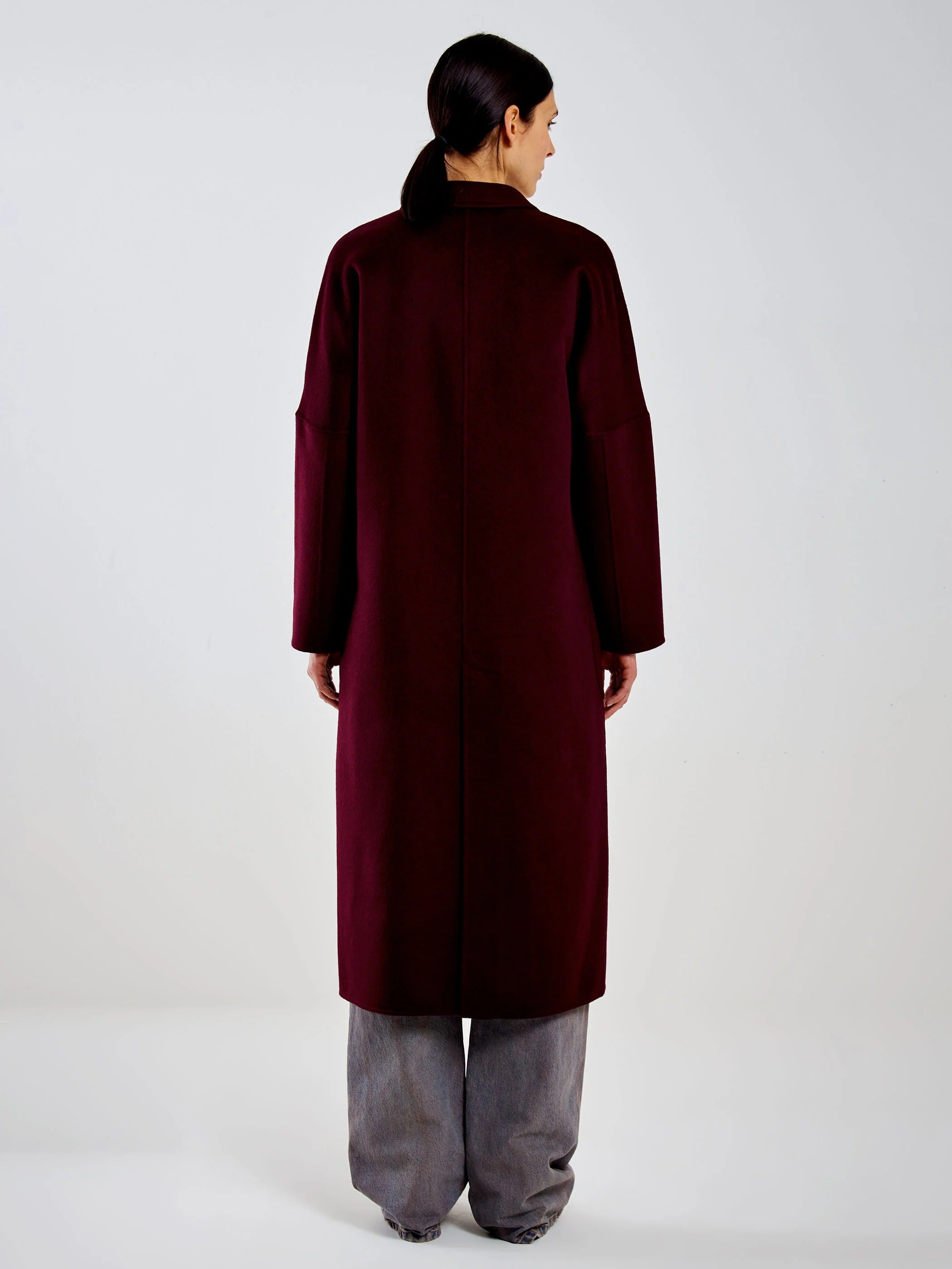 Cappotto Doppiopetto melanzana TAC0001 MELANZANA VICOLO 