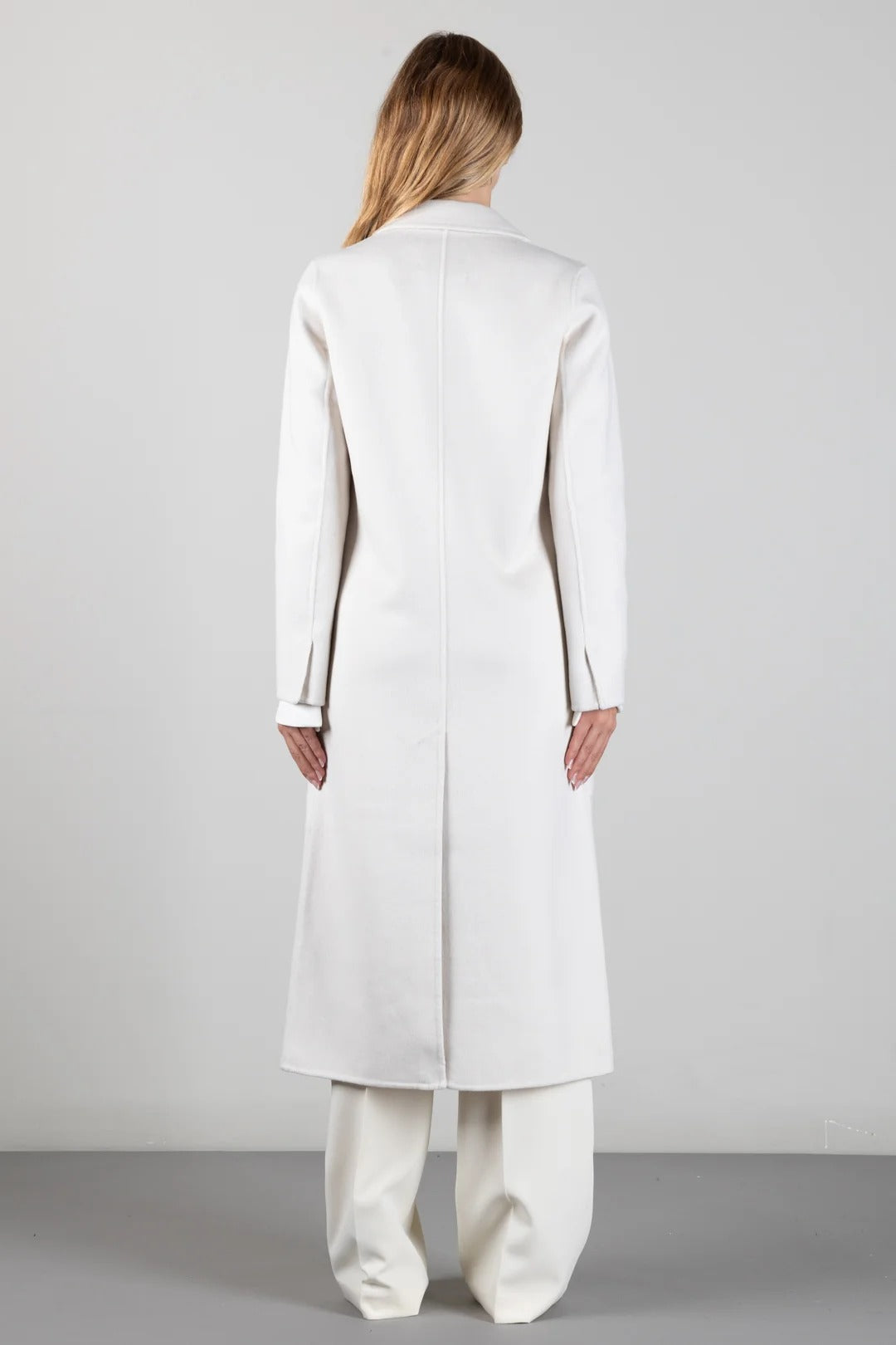 Cappotto Lungo In Misto Lana intonaco TAC0002 INTONACO VICOLO 