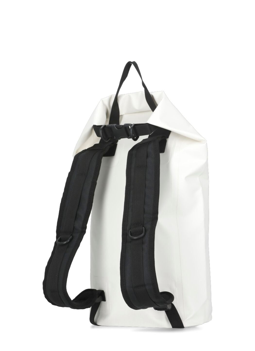 Zaino Backpack Aqua in PVC bianco tinta unita con logo stampato BAQ0001 01985H MC2 SAINT BARTH 