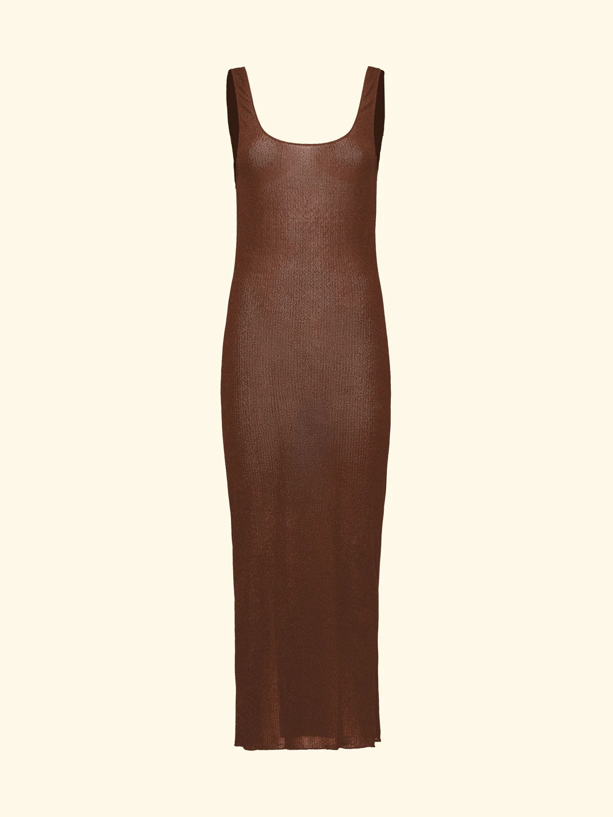 VESTITO LUNGO F**K BROWN SW1150GD FK26-SW1150 BN F**K 