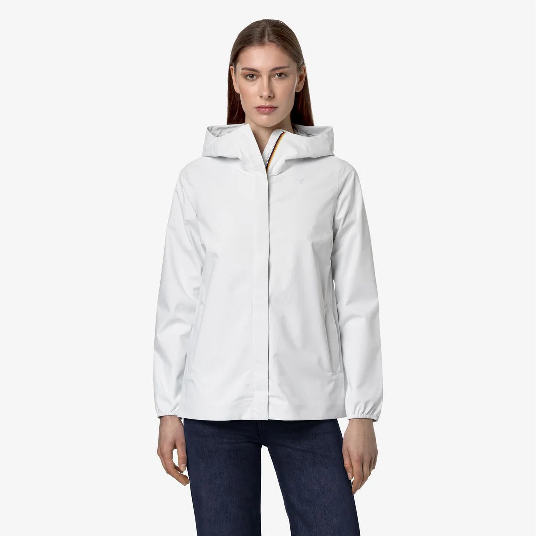 MARGUERITE STRETCH DOT<BR/>WHITE K31382W 001 K-WAY 