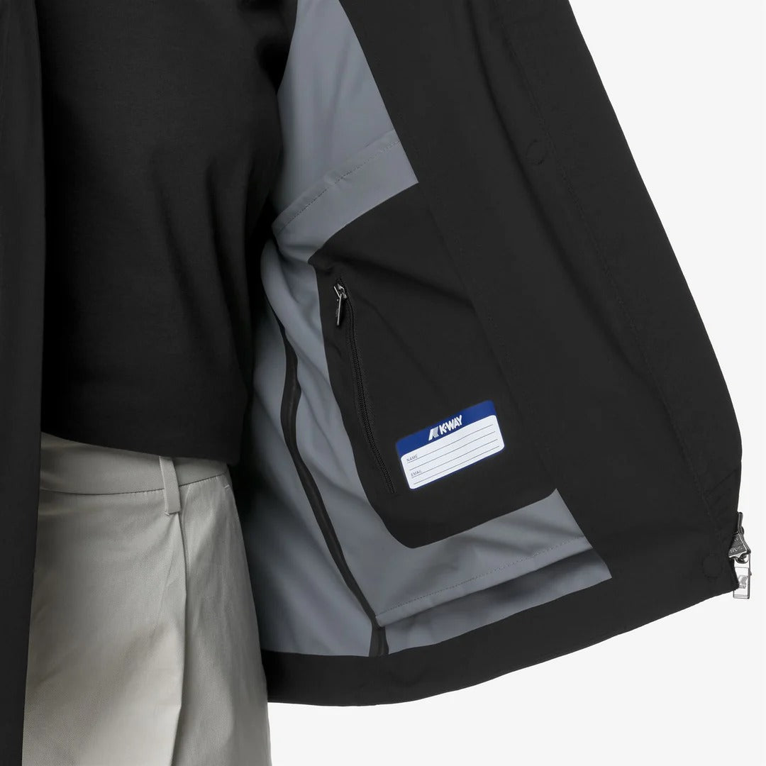 ARABEL STRETCH 2L<BR/>BLACK PURE K61338W USY K-WAY 